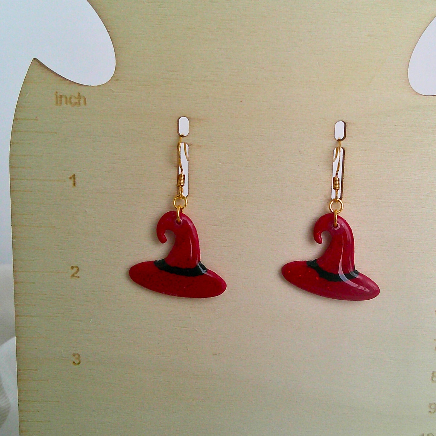 Wickedly Red Earrings