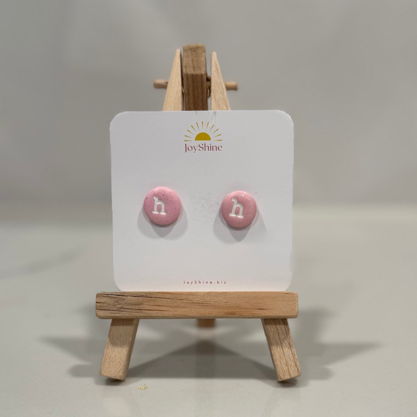 Classic Letter Earrings
