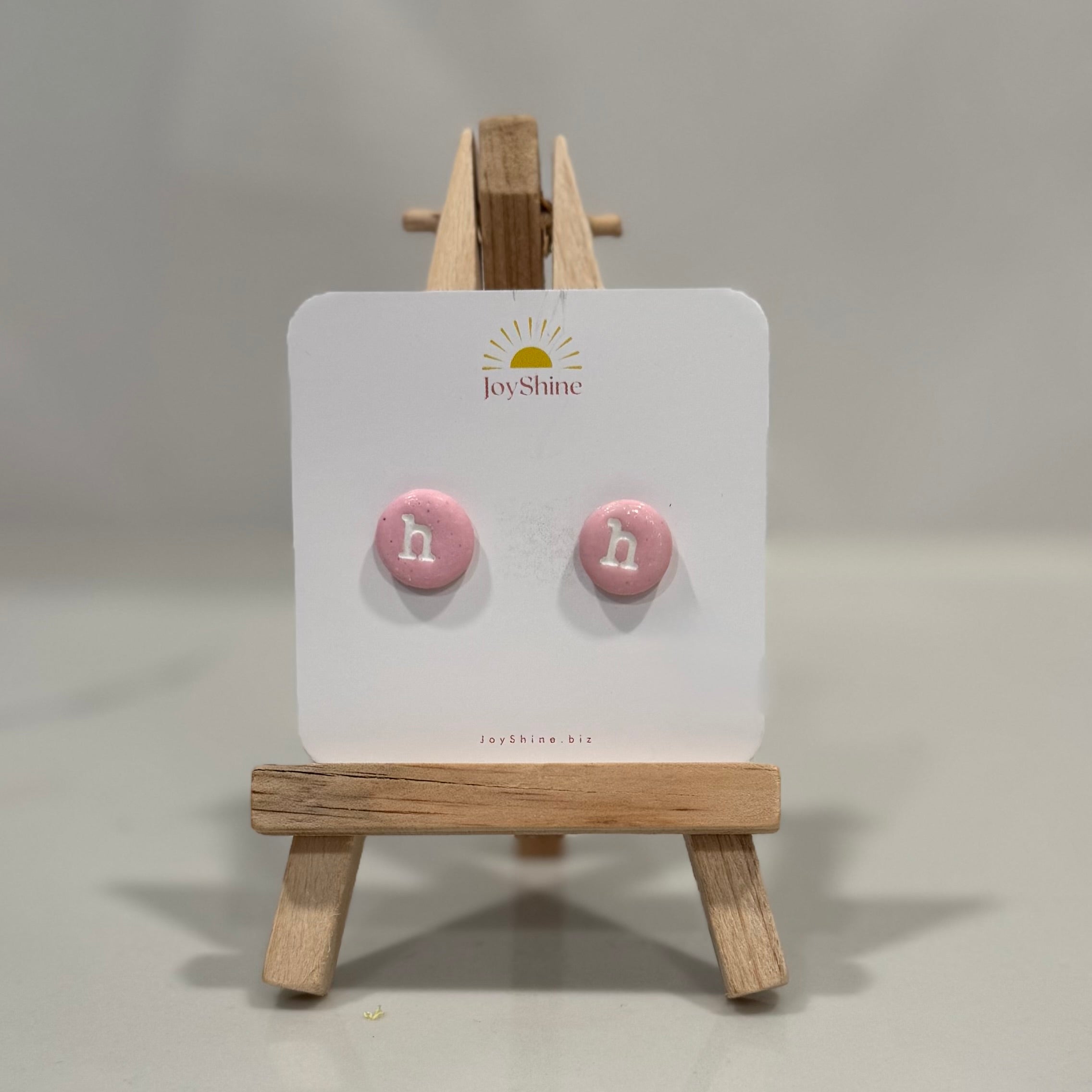 Classic Letter Earrings