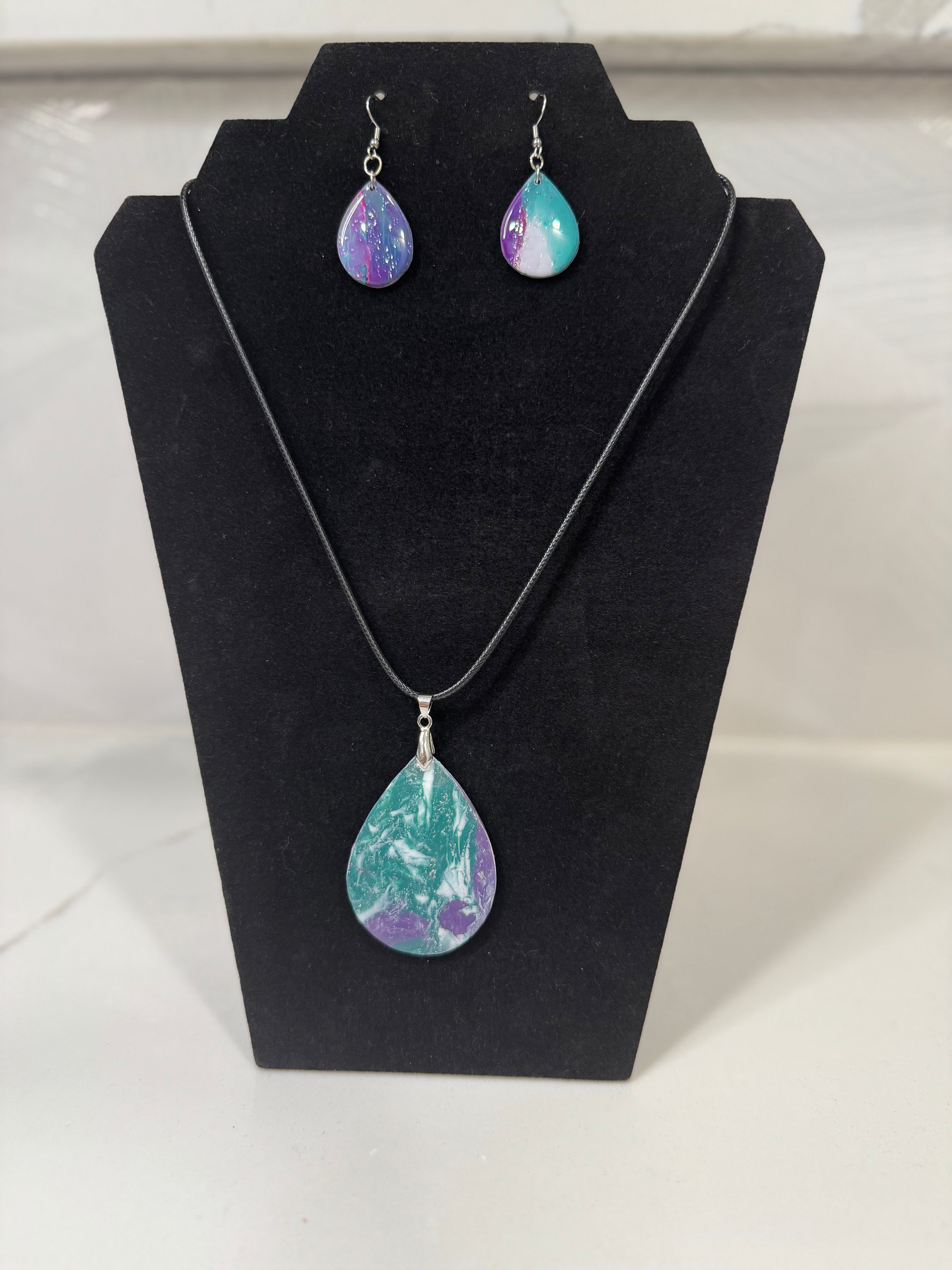 Earring & necklace set #11