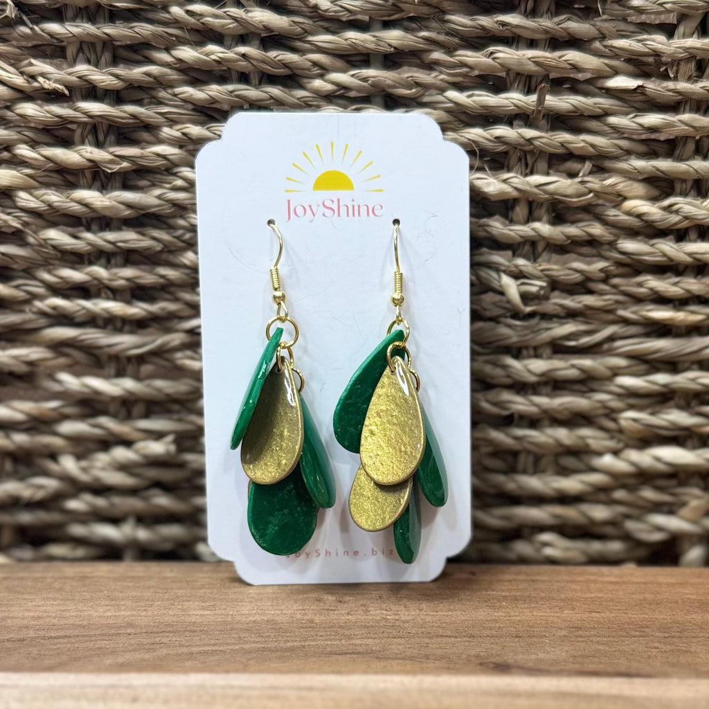 Emerald Glow Earrings
