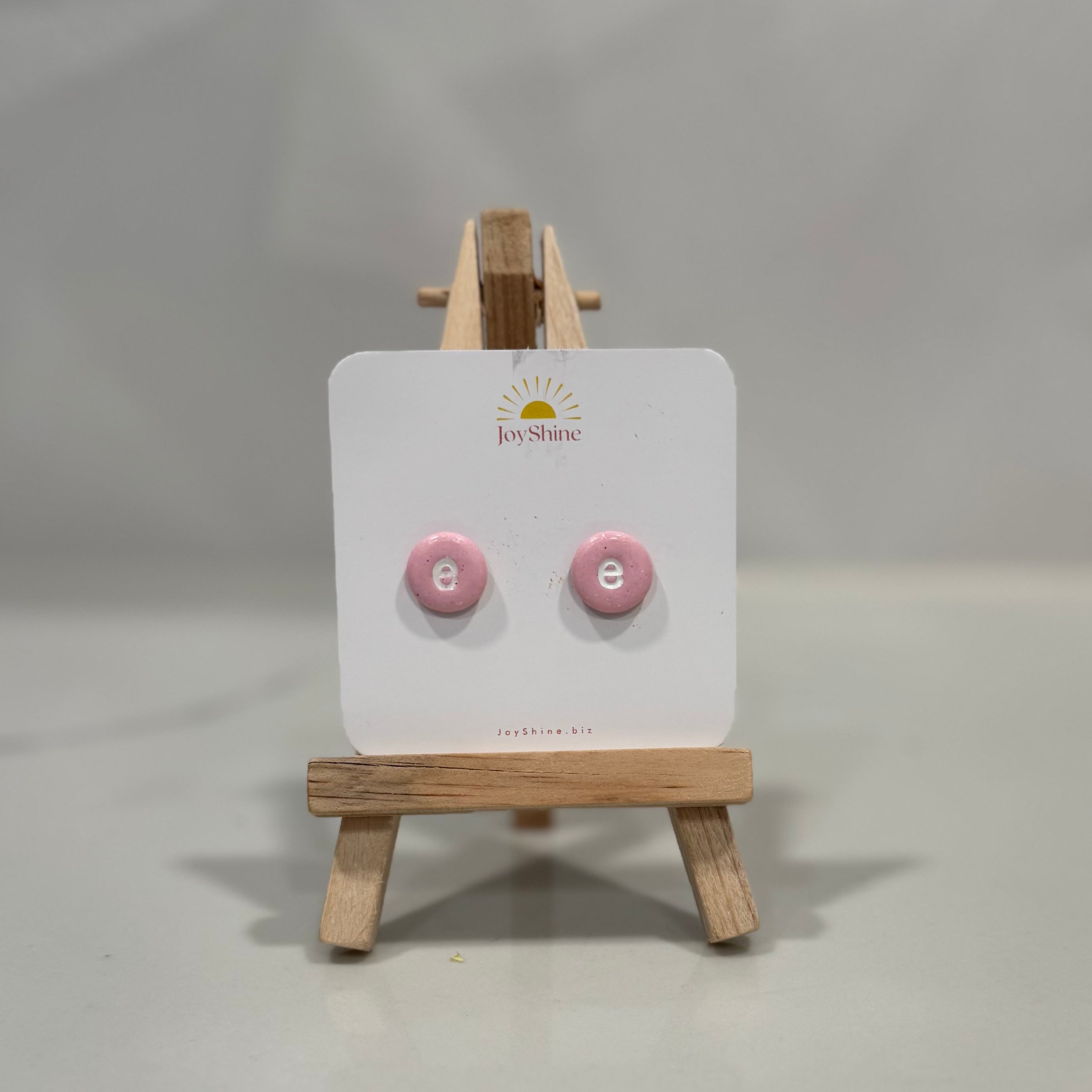 Classic Letter Earrings