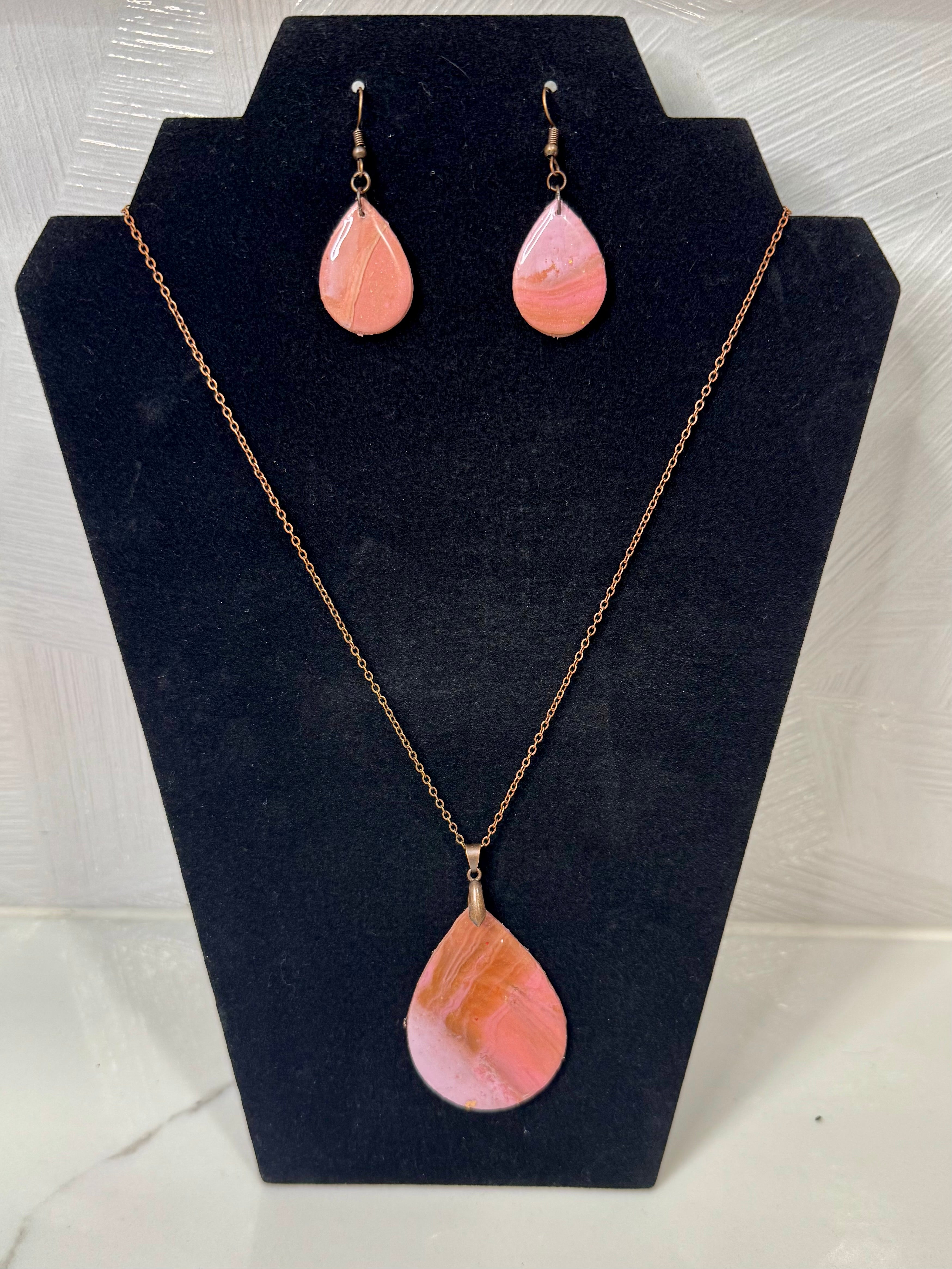 Earring & necklace set #01