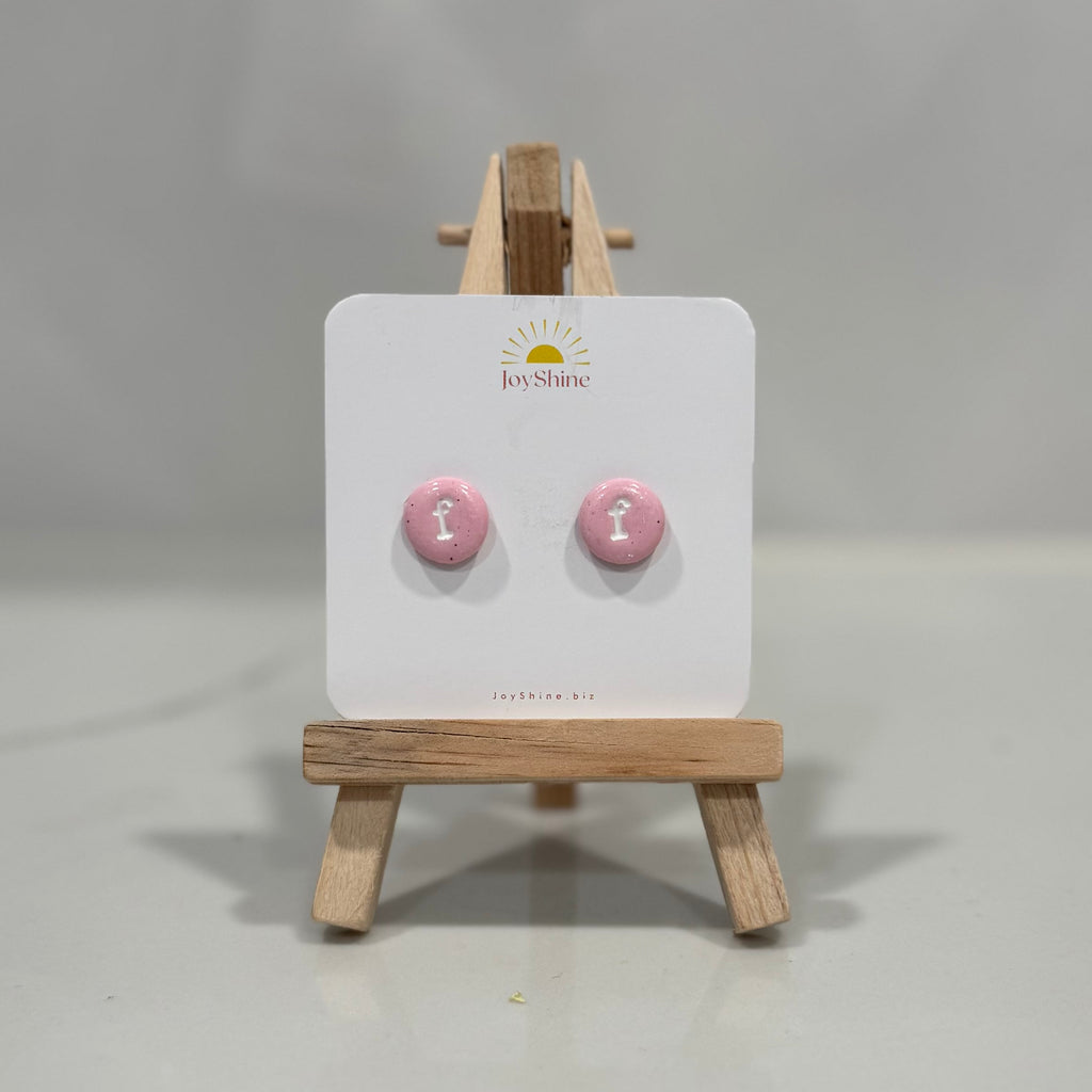 Classic Letter Earrings