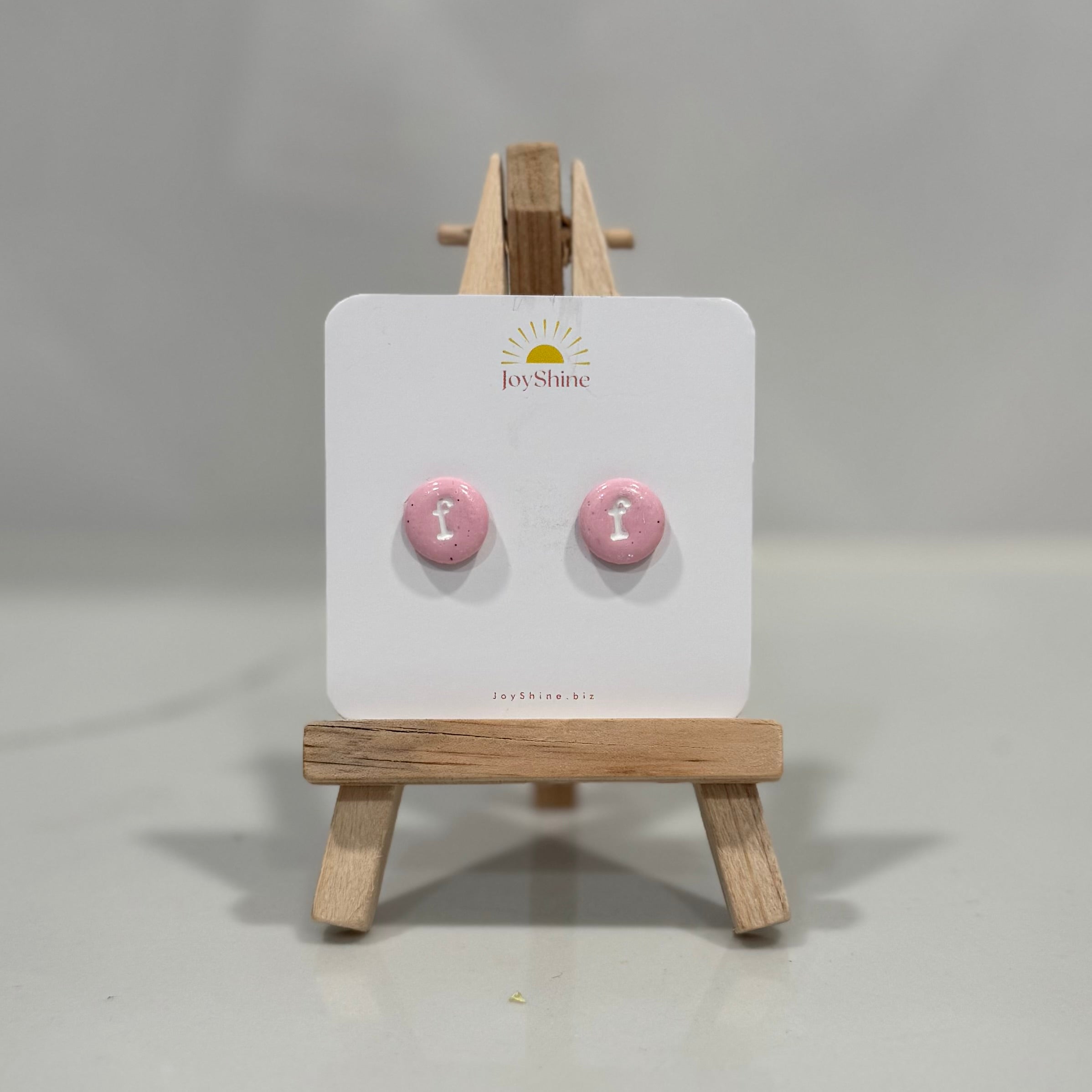 Classic Letter Earrings