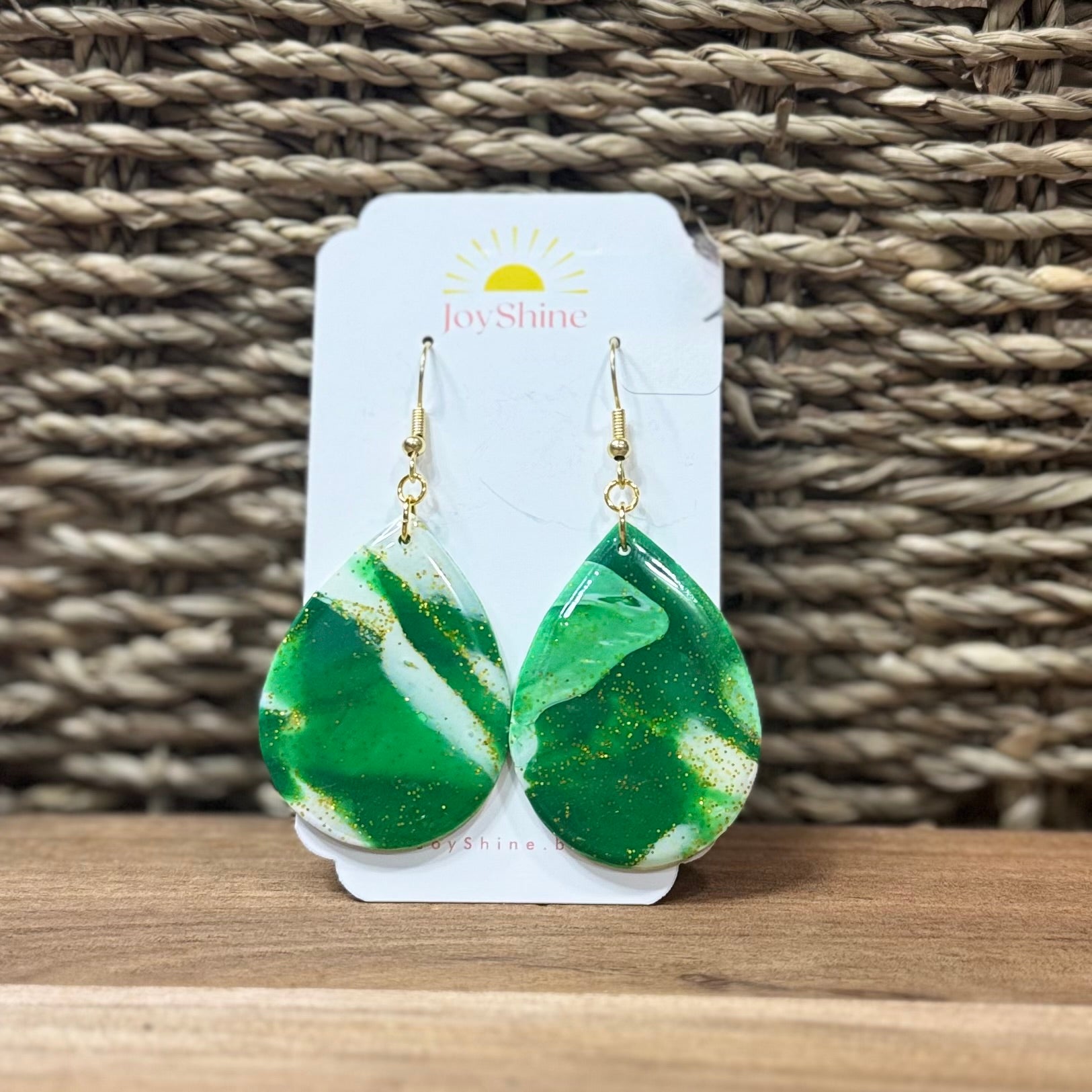 Emerald Glow Earrings