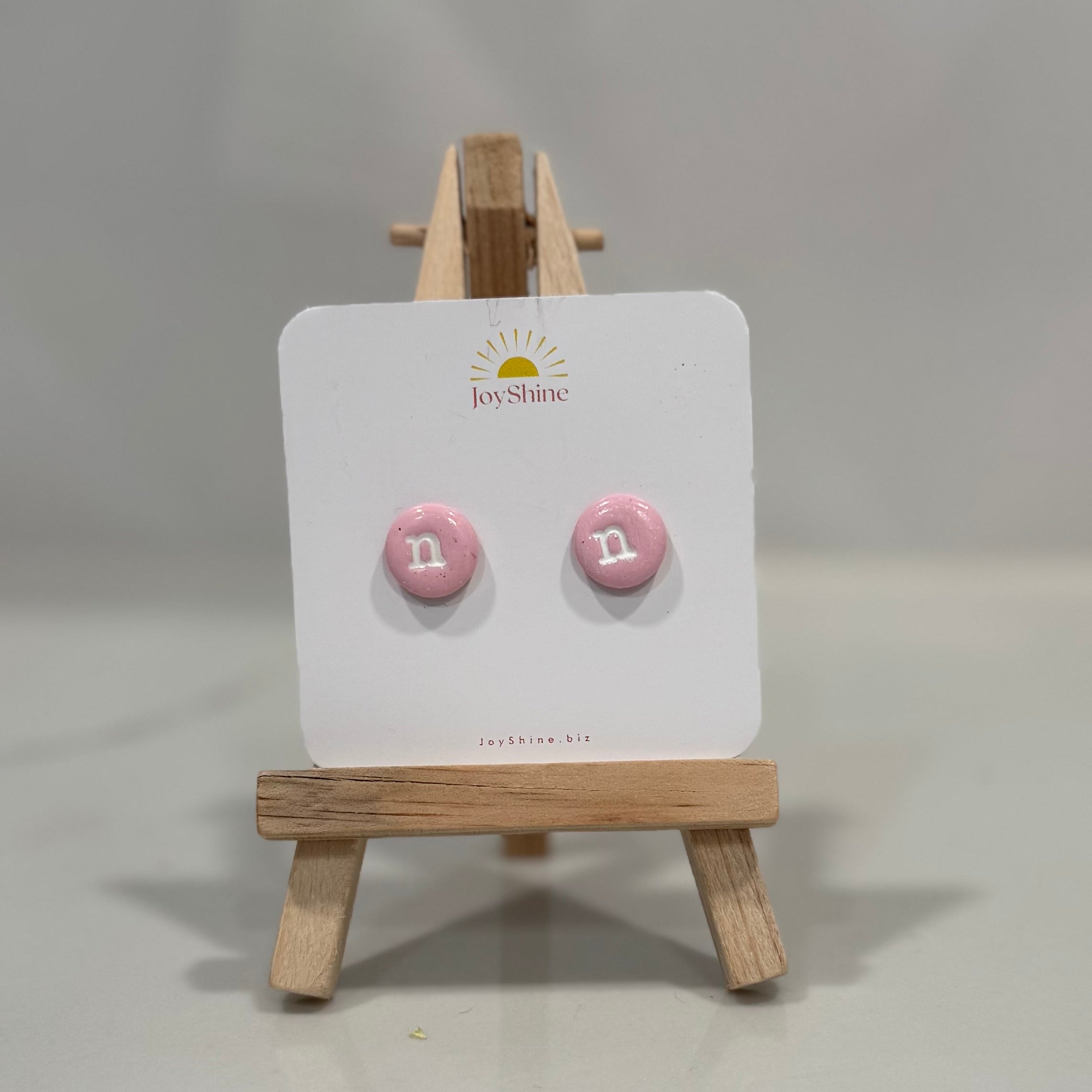 Classic Letter Earrings