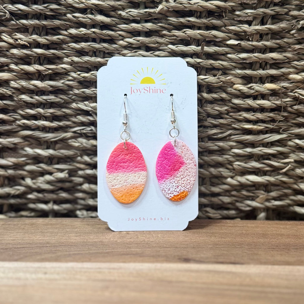 Tangerine Bloom Earrings