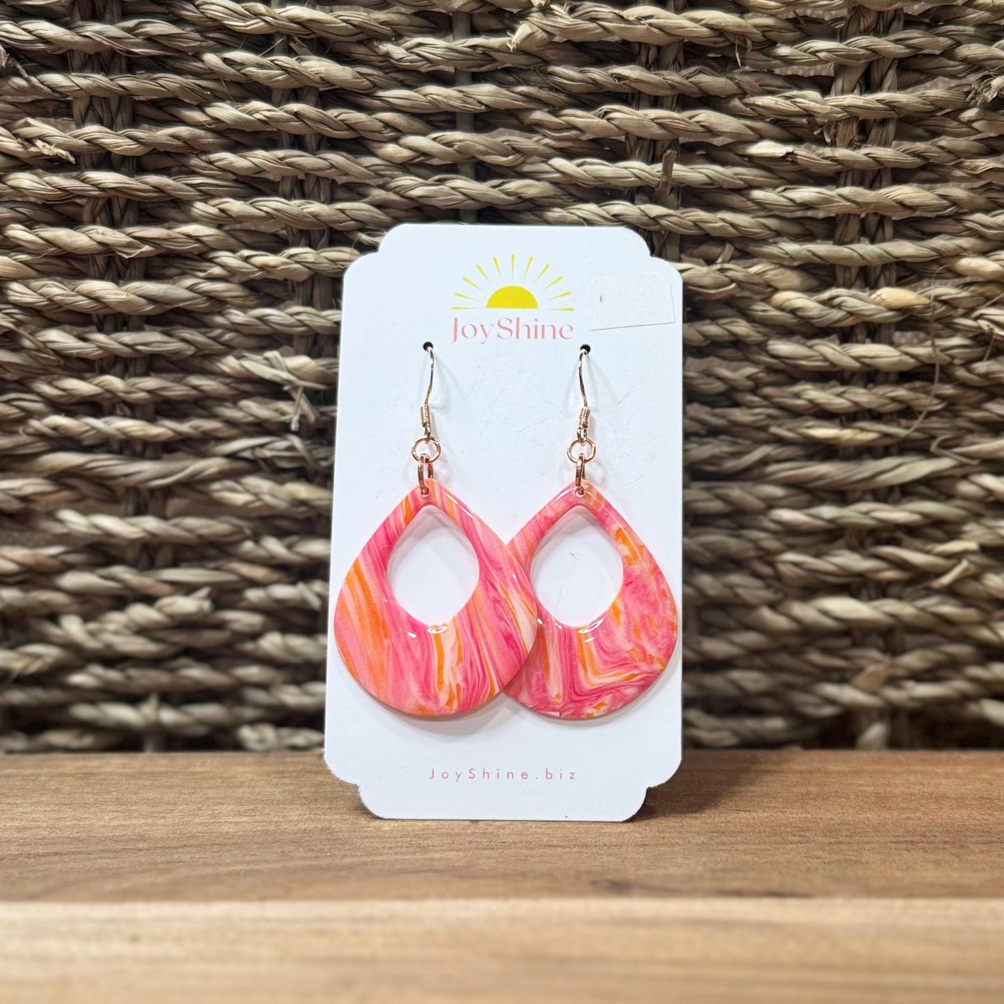 Pendientes Espiral Atardecer