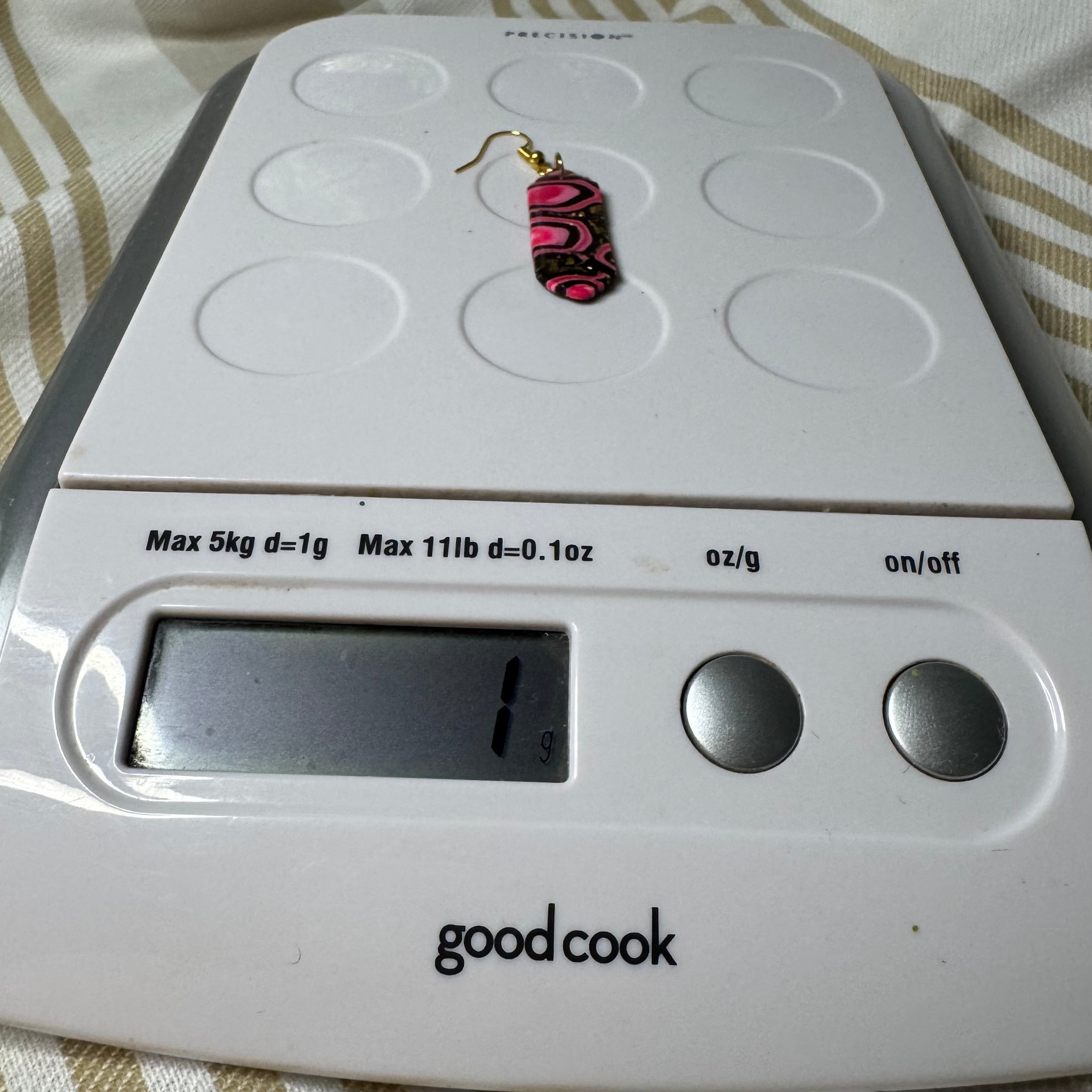 Steel & Rose Earrings