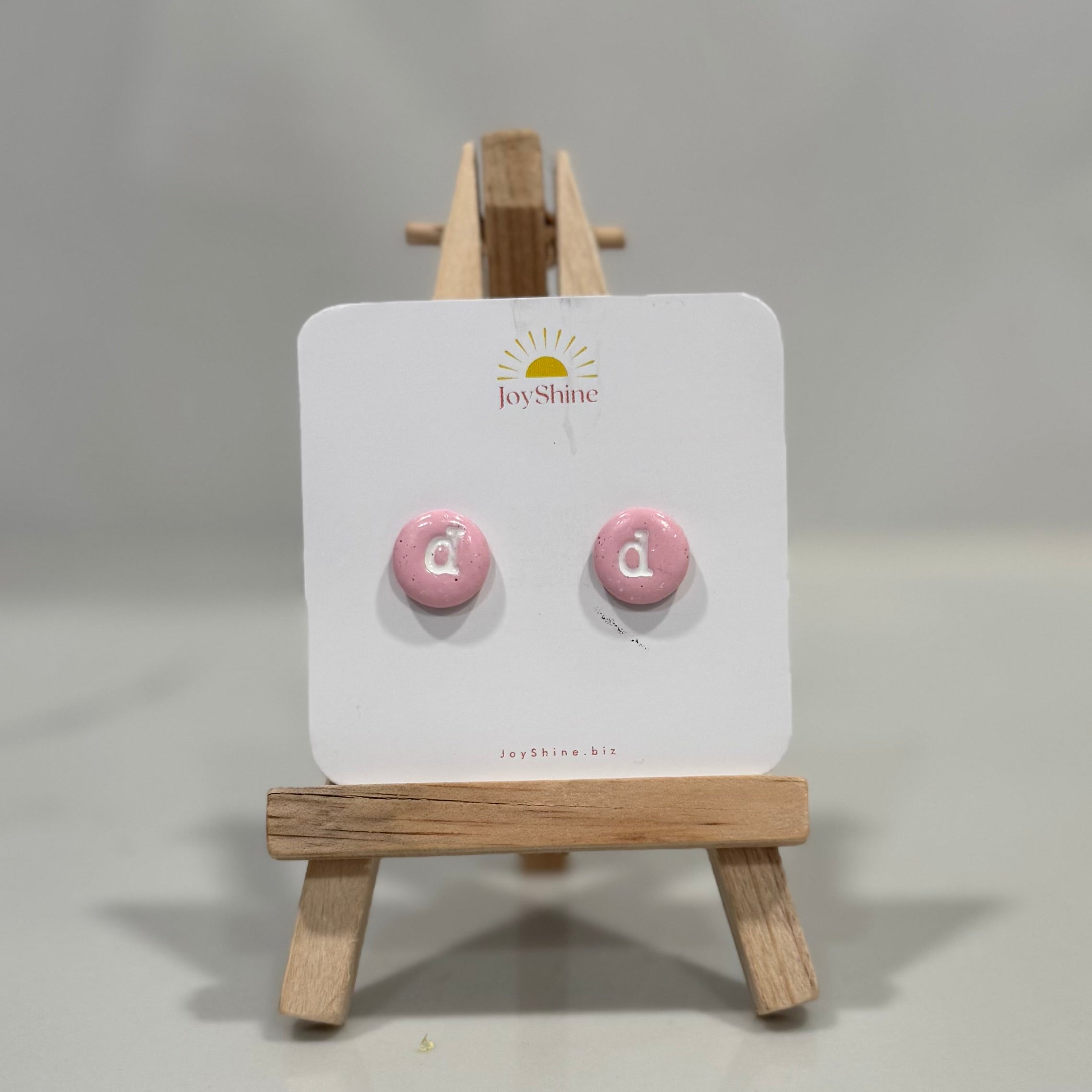 Classic Letter Earrings