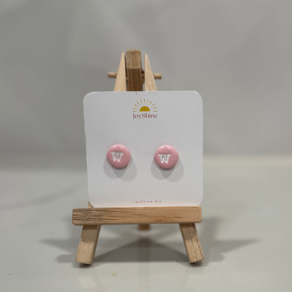 Classic Letter Earrings