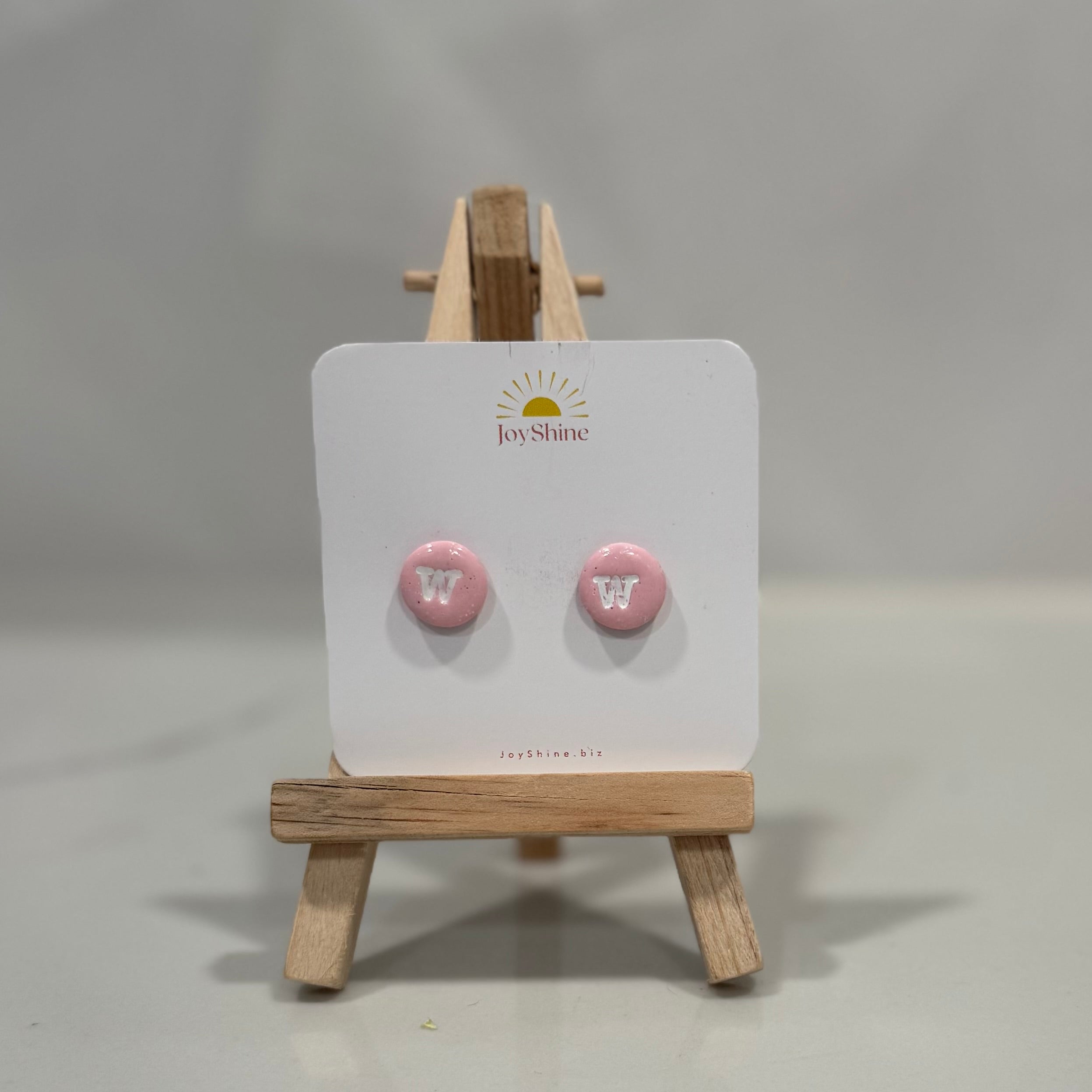 Classic Letter Earrings