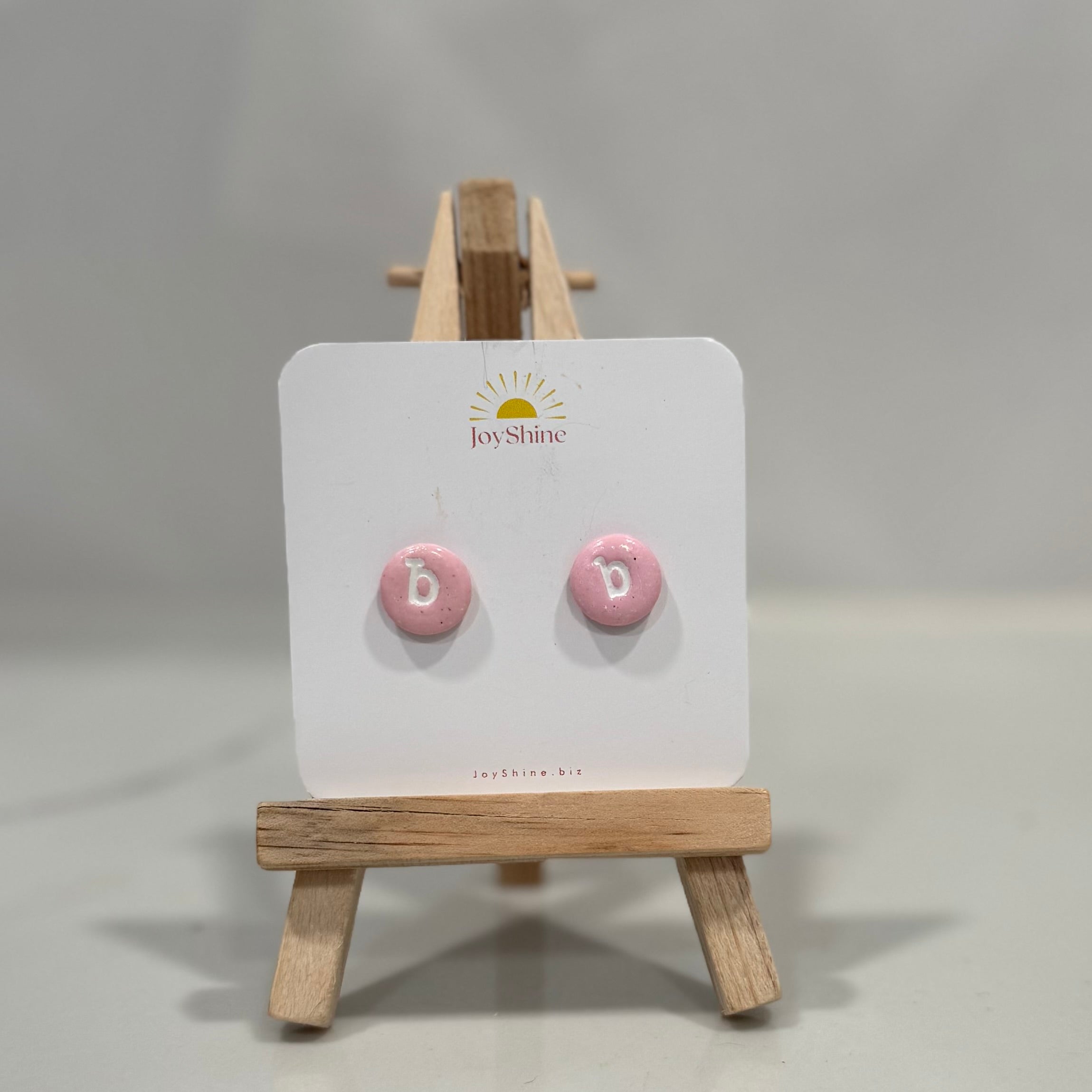 Classic Letter Earrings