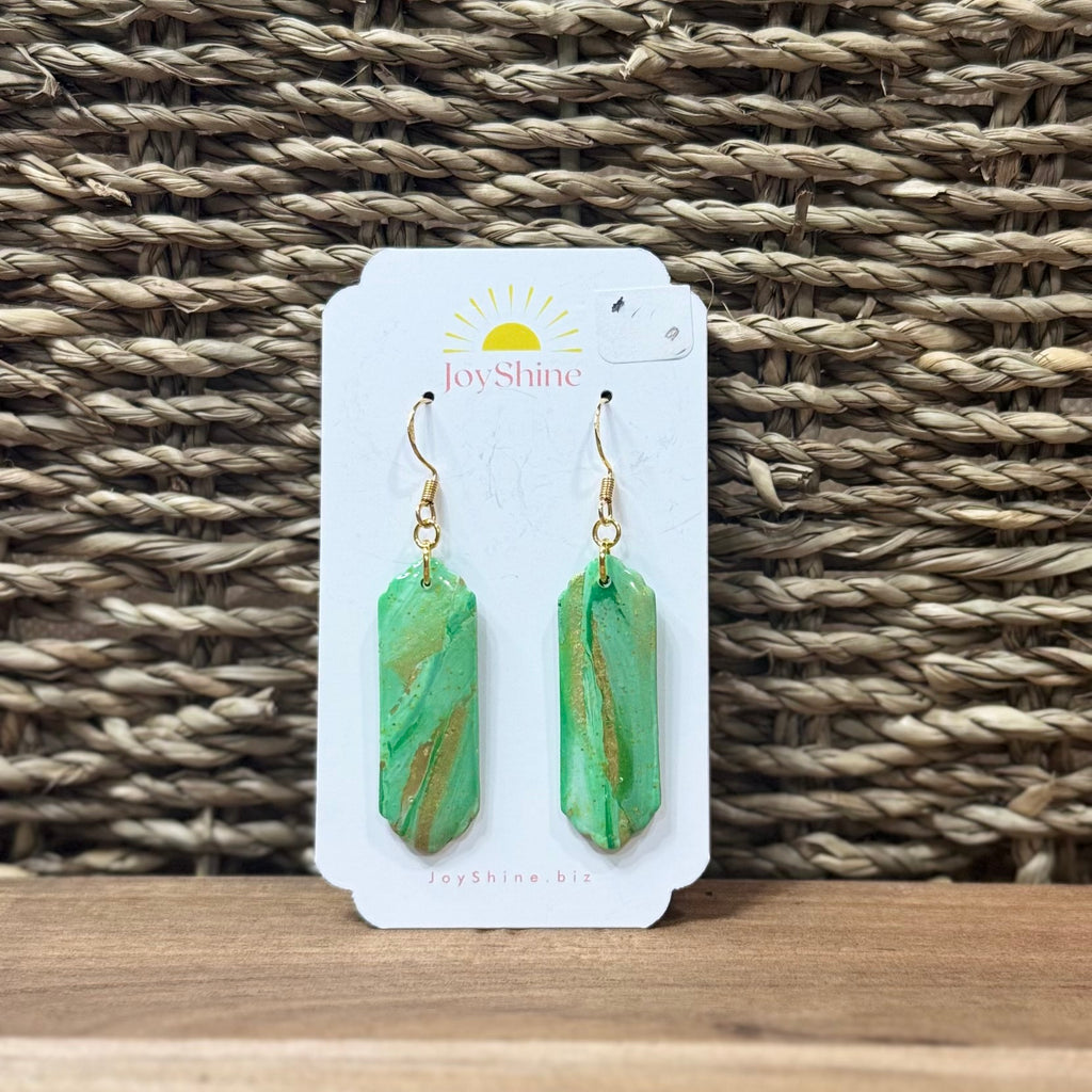 Emerald Glow Earrings