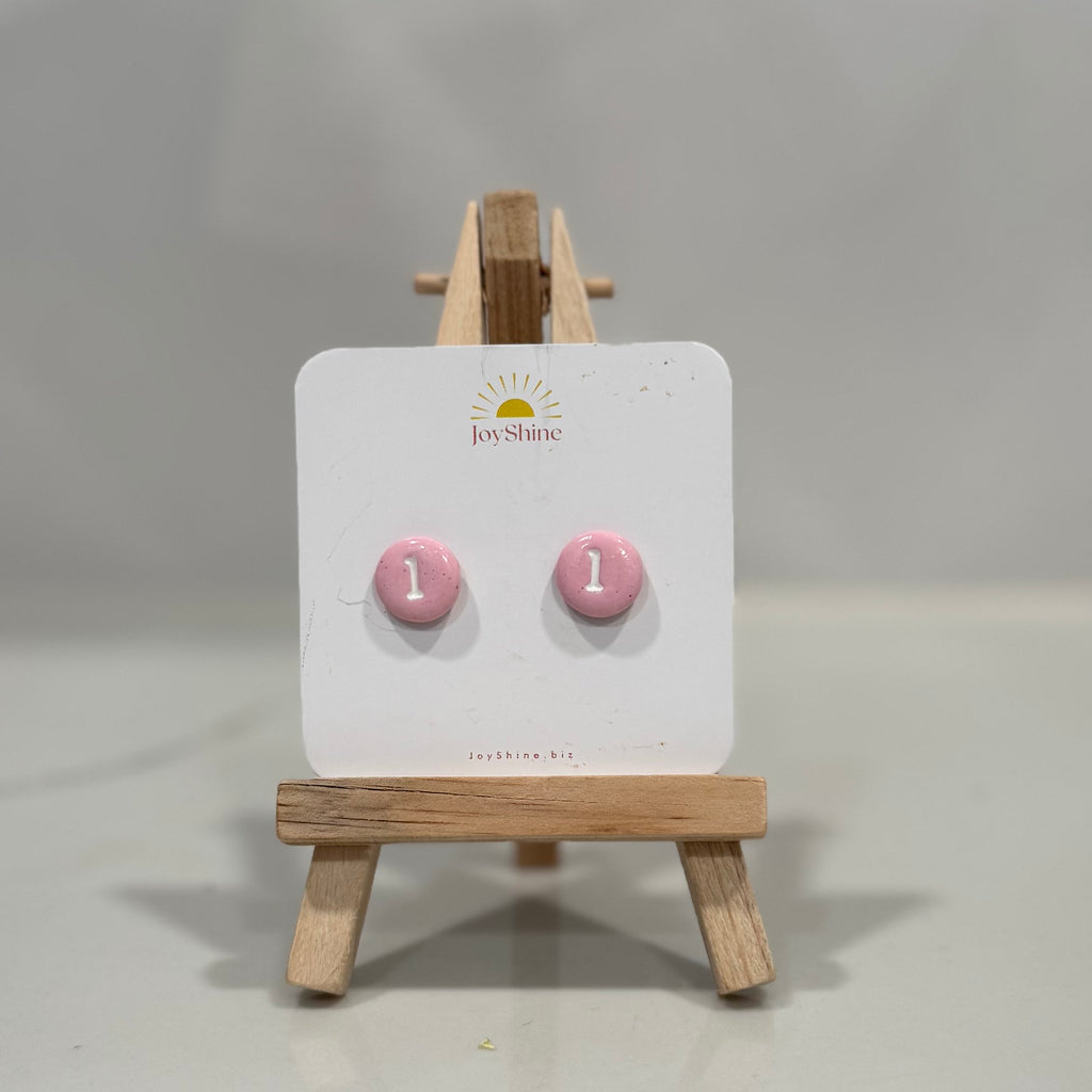 Classic Letter Earrings