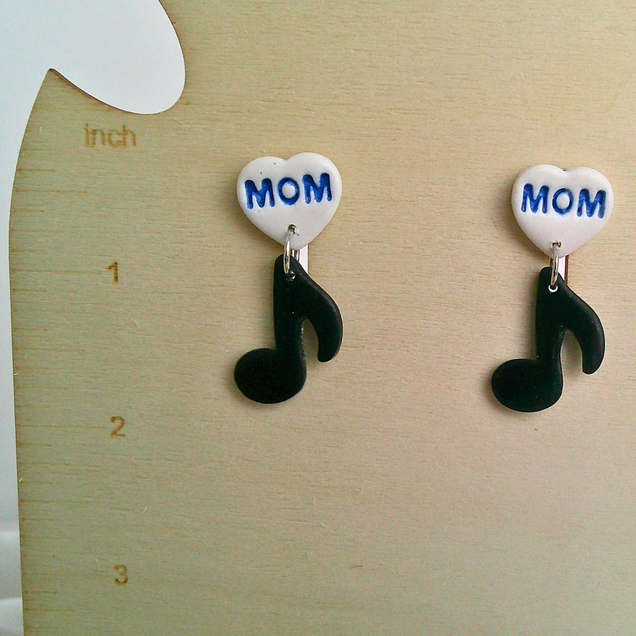 Note Worthy Moms Earrings