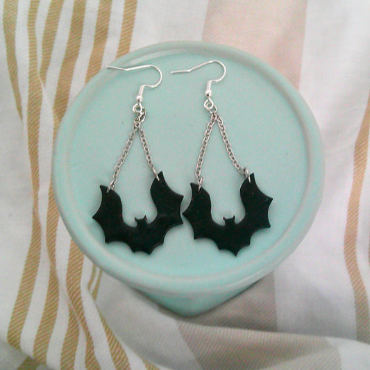 Midnight Flyers Earrings