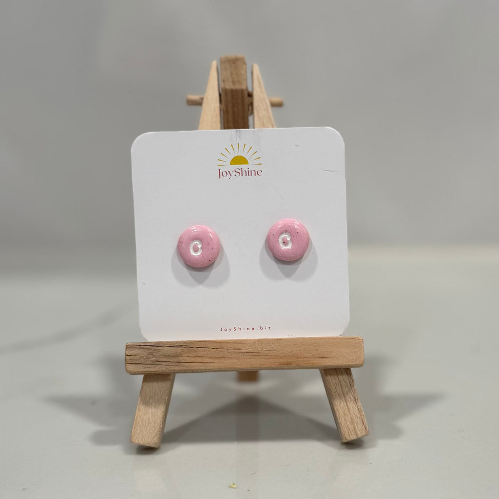 Classic Letter Earrings