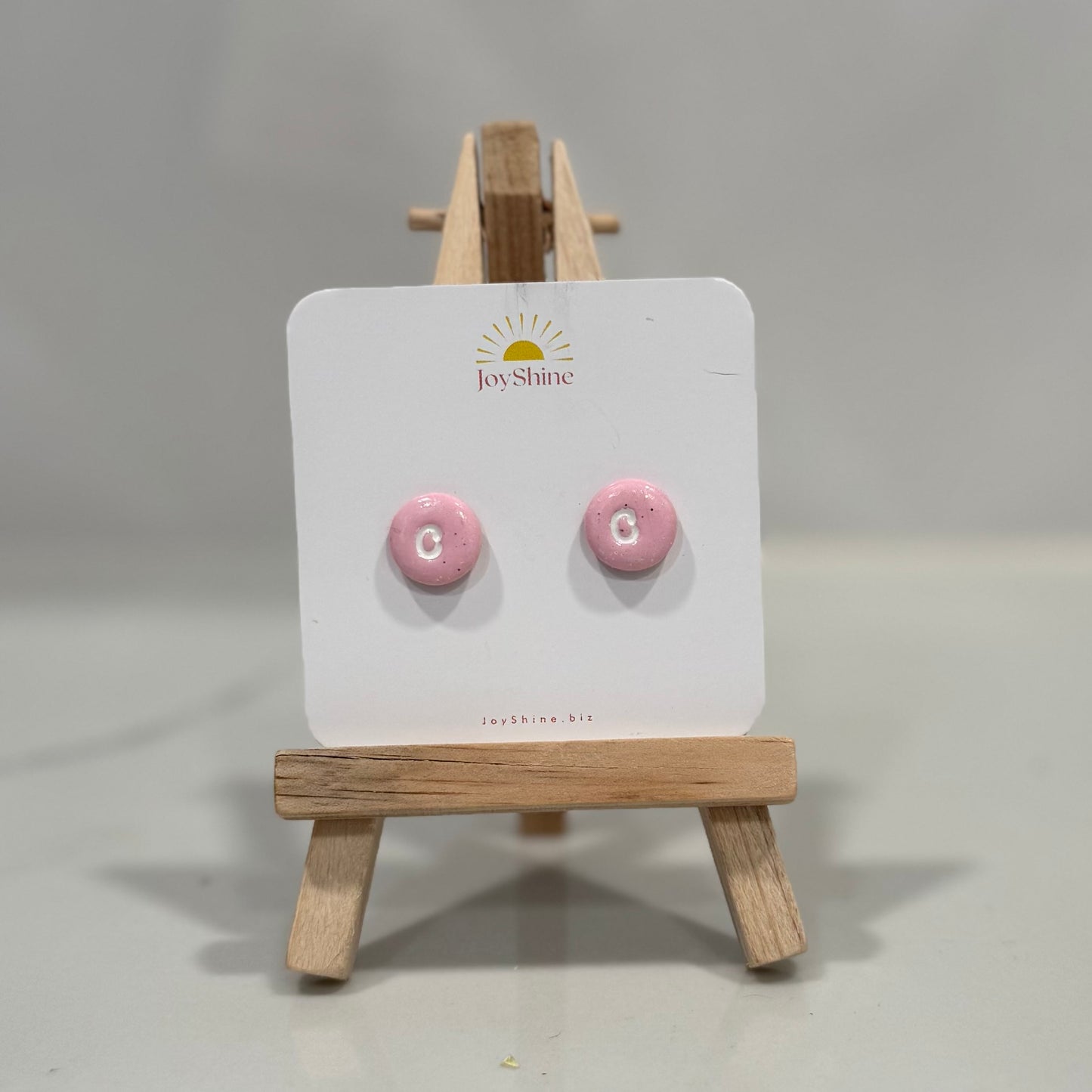 Classic Letter Earrings