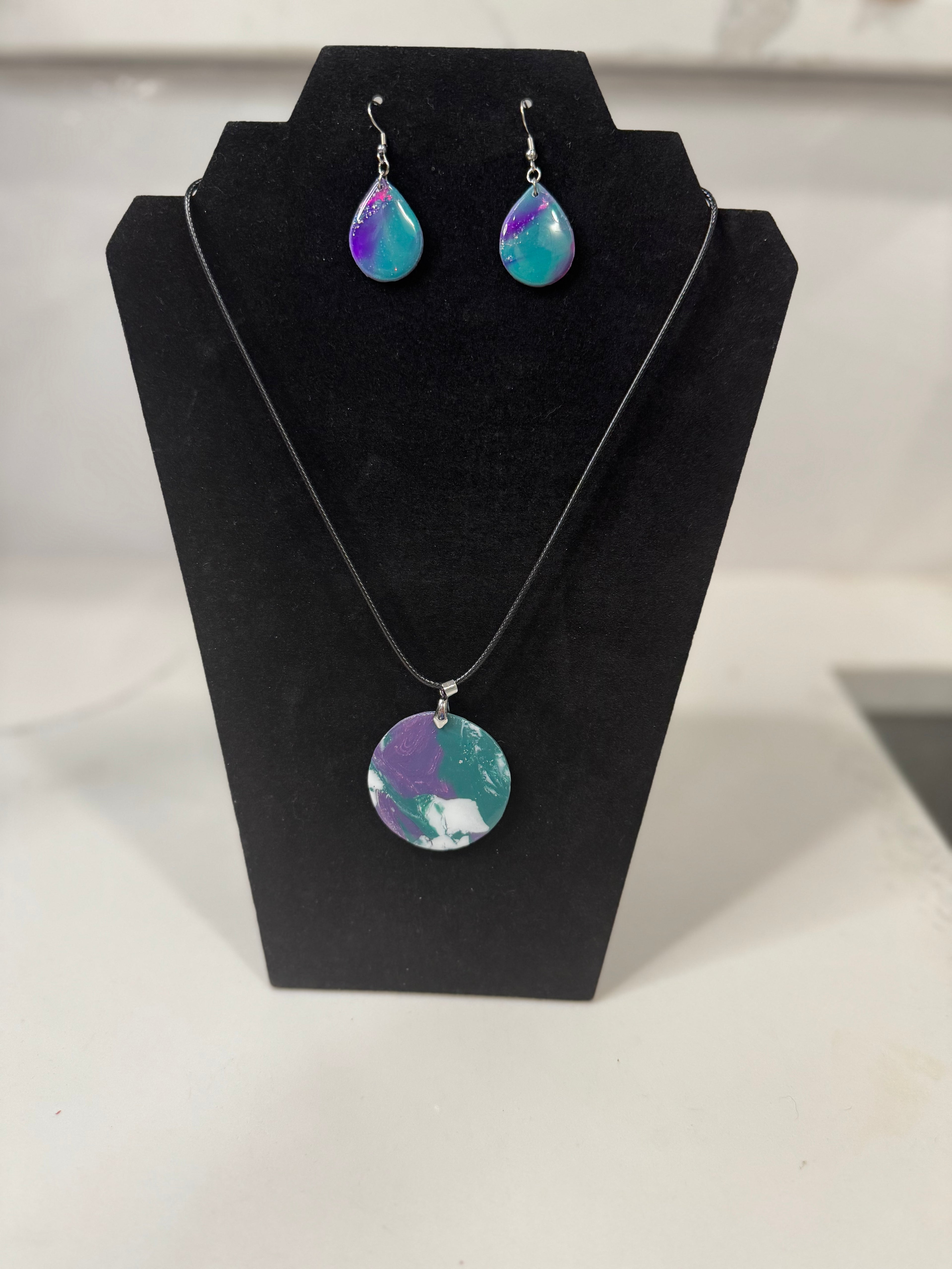 Earring & necklace set #05