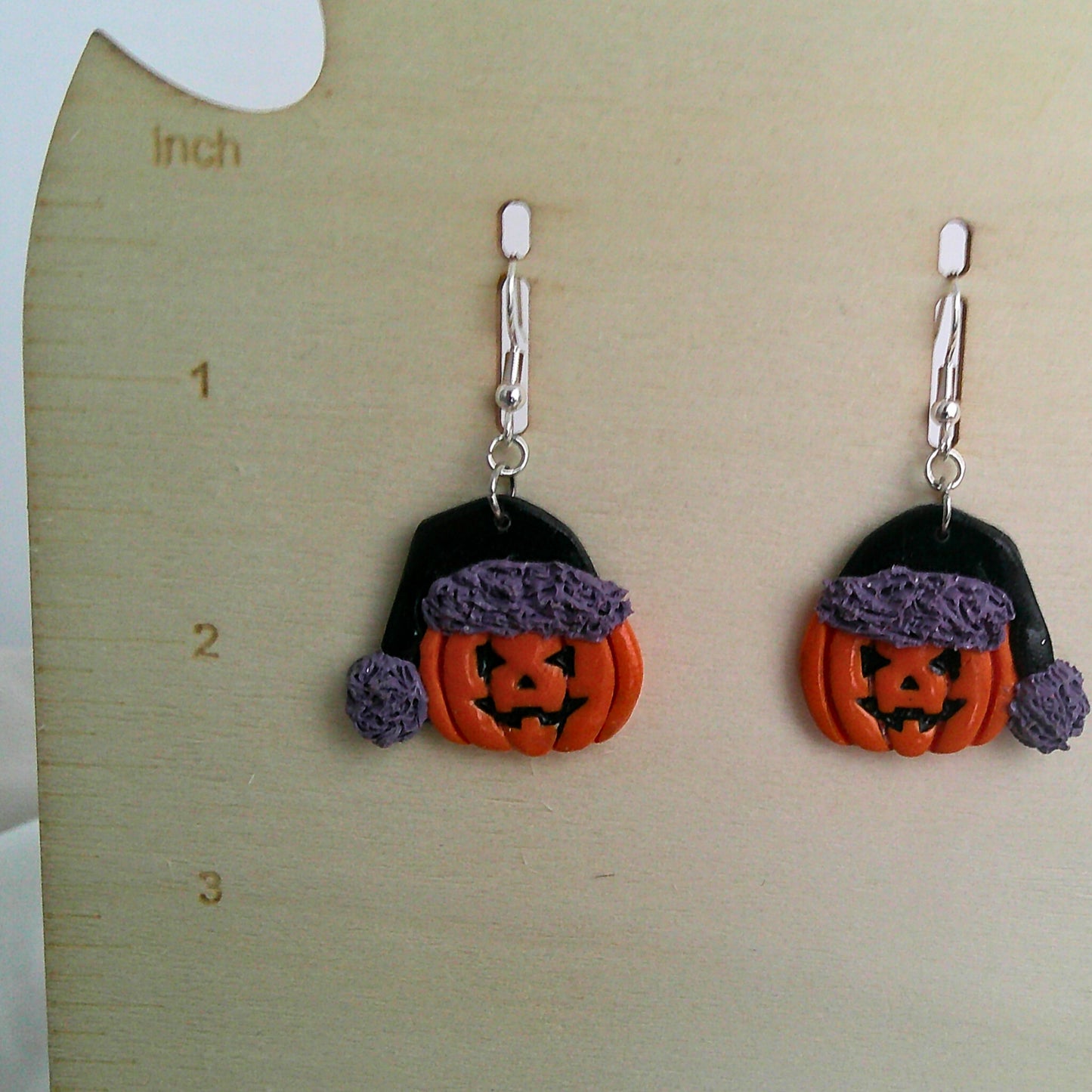 Nightshade Noel Jack-o’-Lantern Earrings