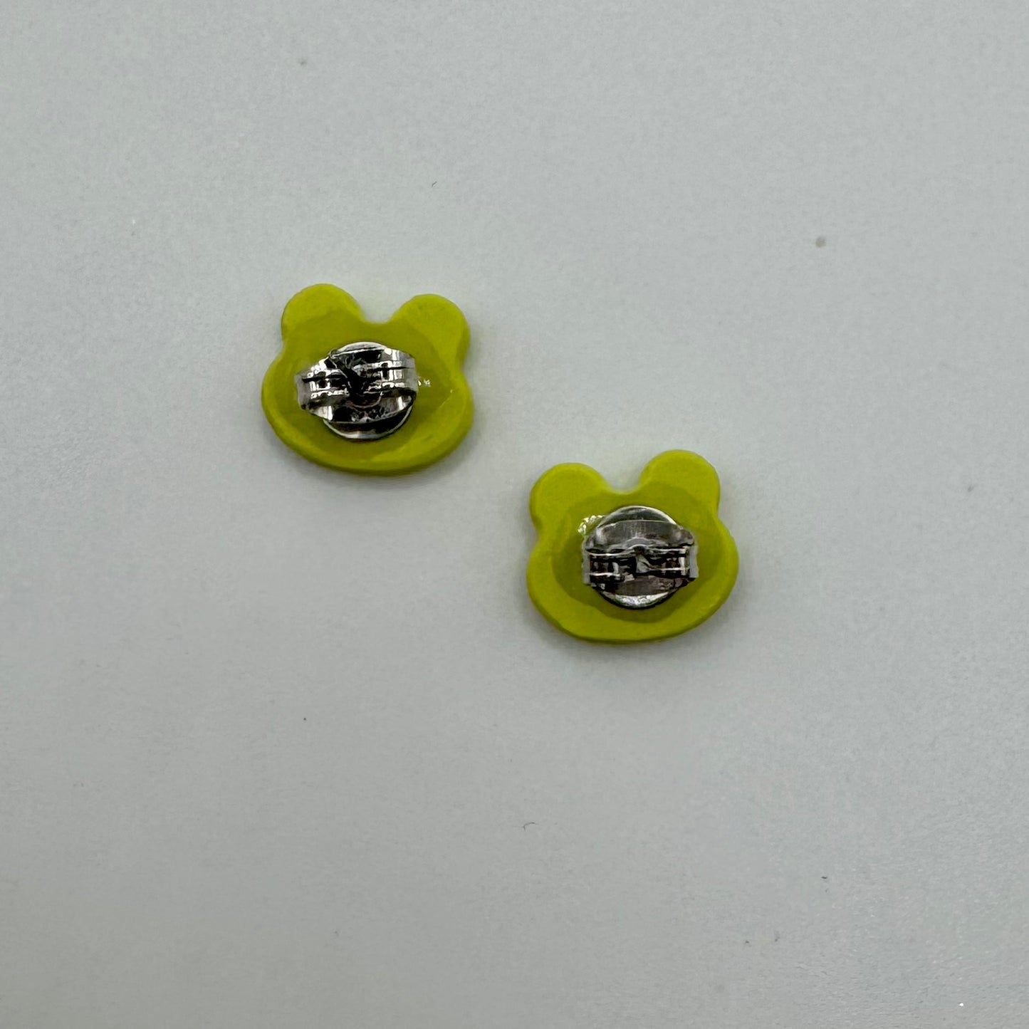 Frog Stud Earrings | Handmade Polymer Clay Earrings