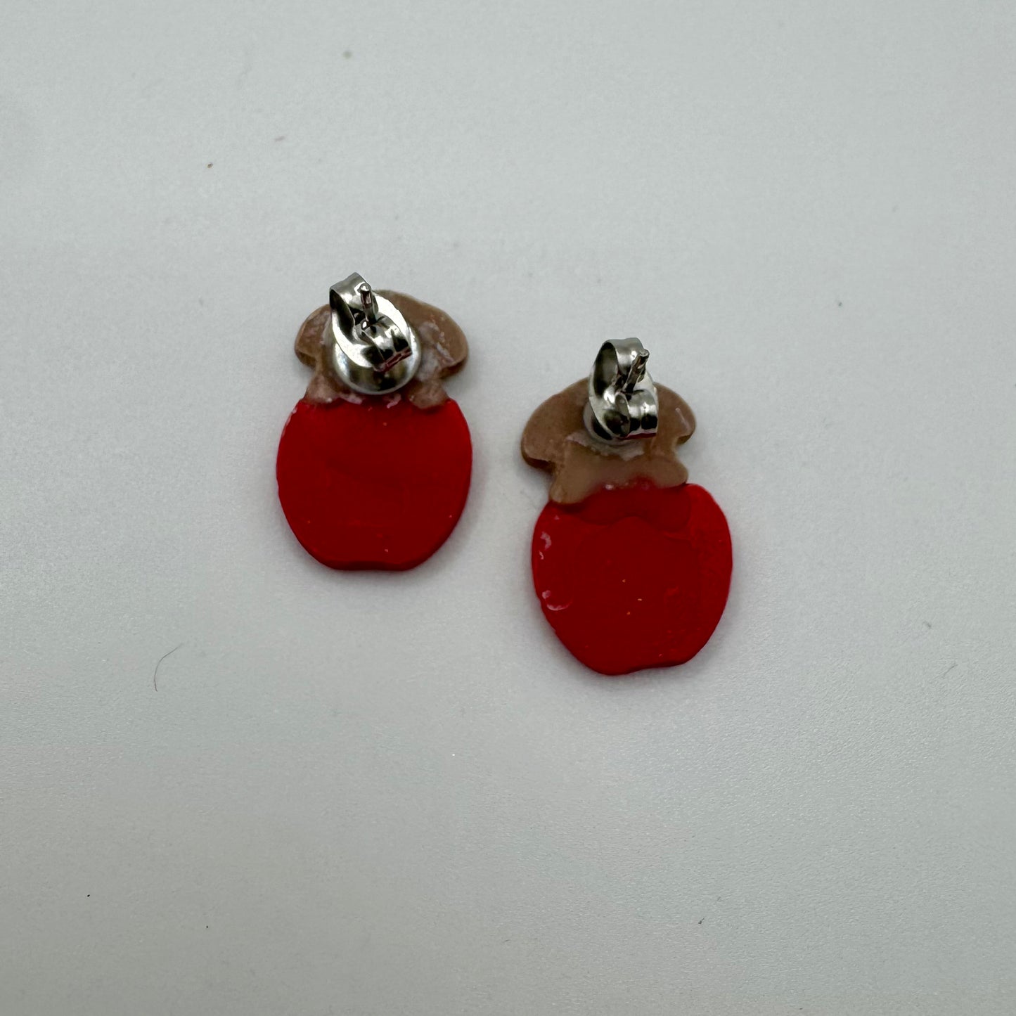 Cat & Dog Earrings – Handmade Apple & Pumpkin Fall Jewelry
