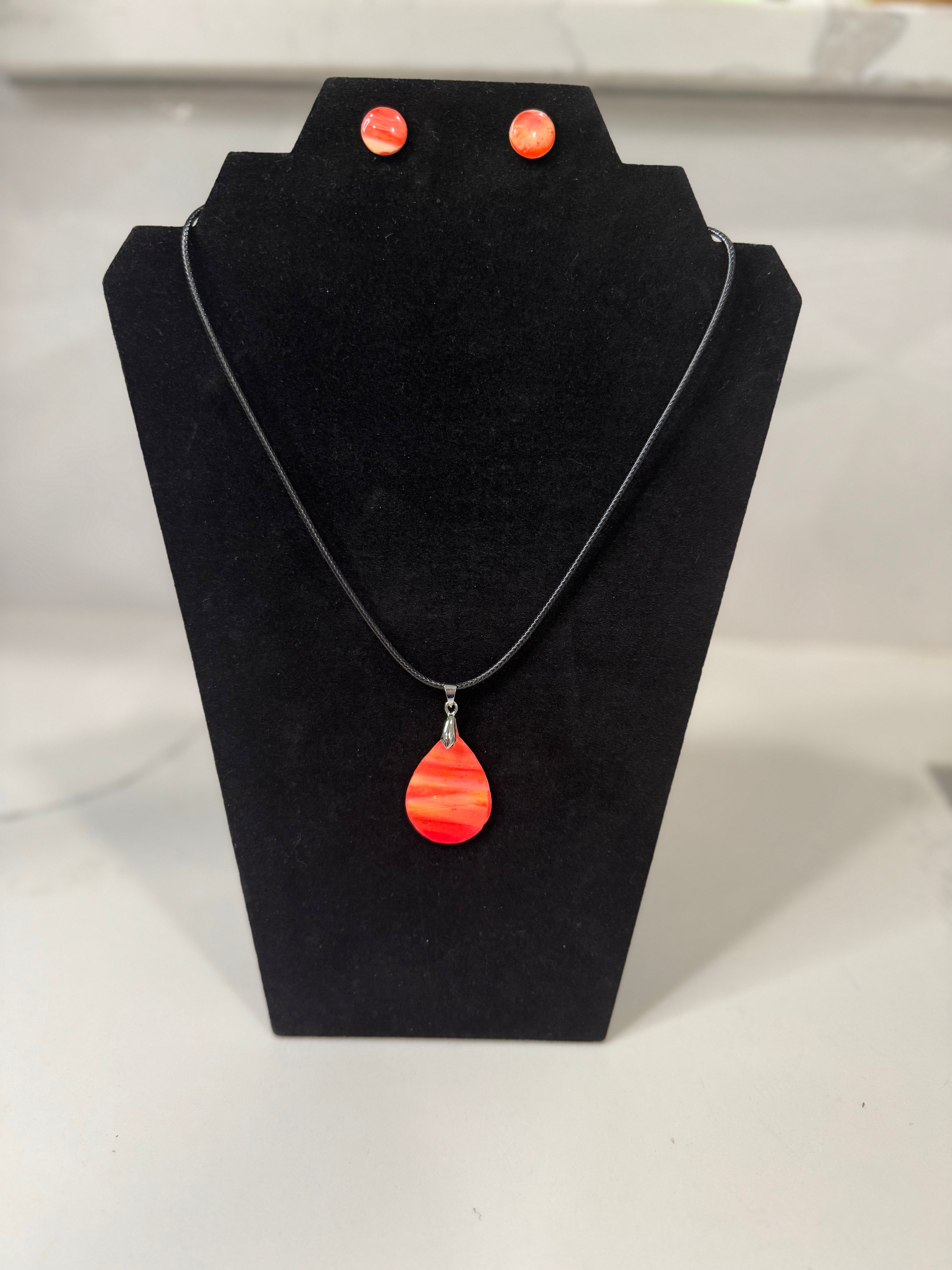 Earring & necklace set #15