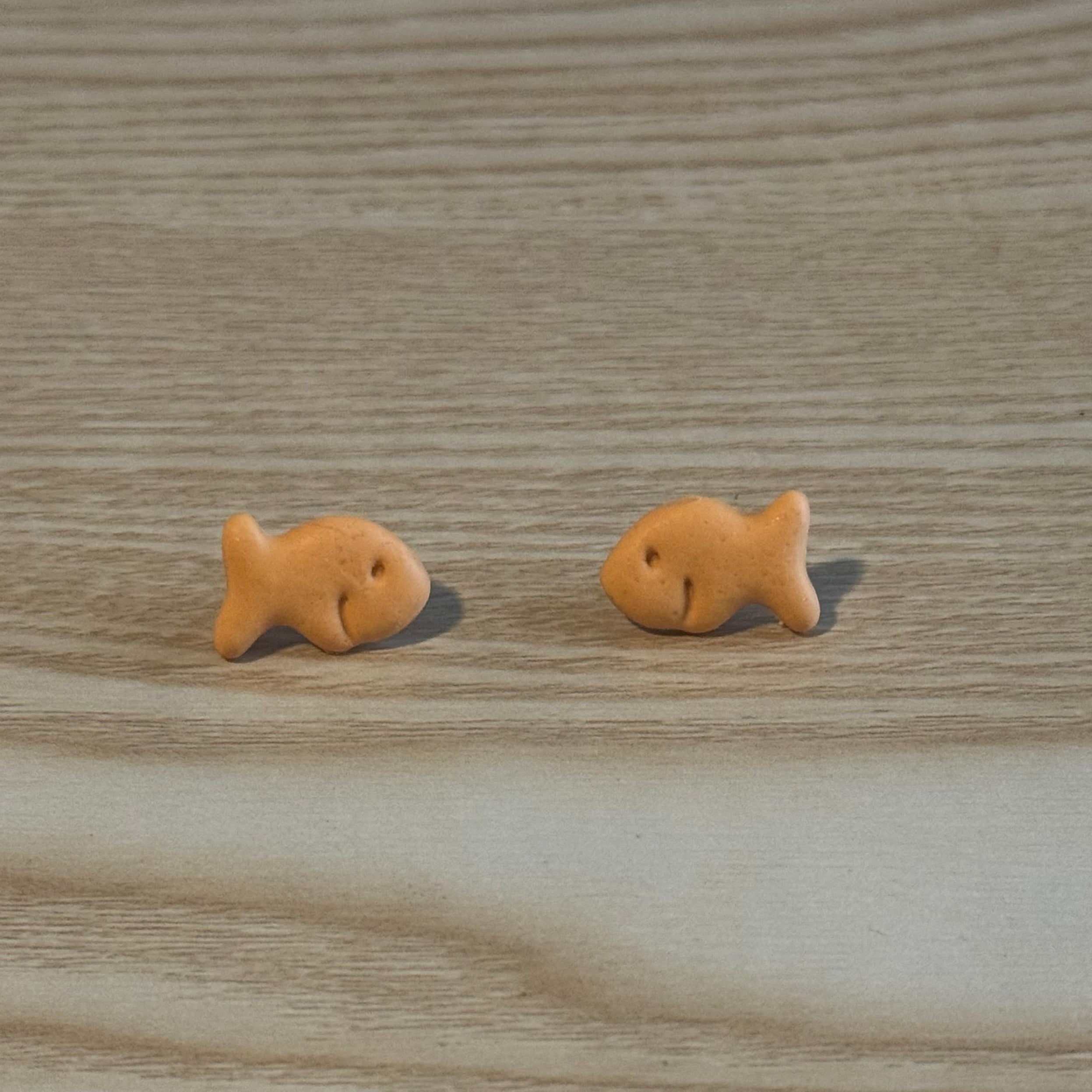 Goldfish Cracker Earrings