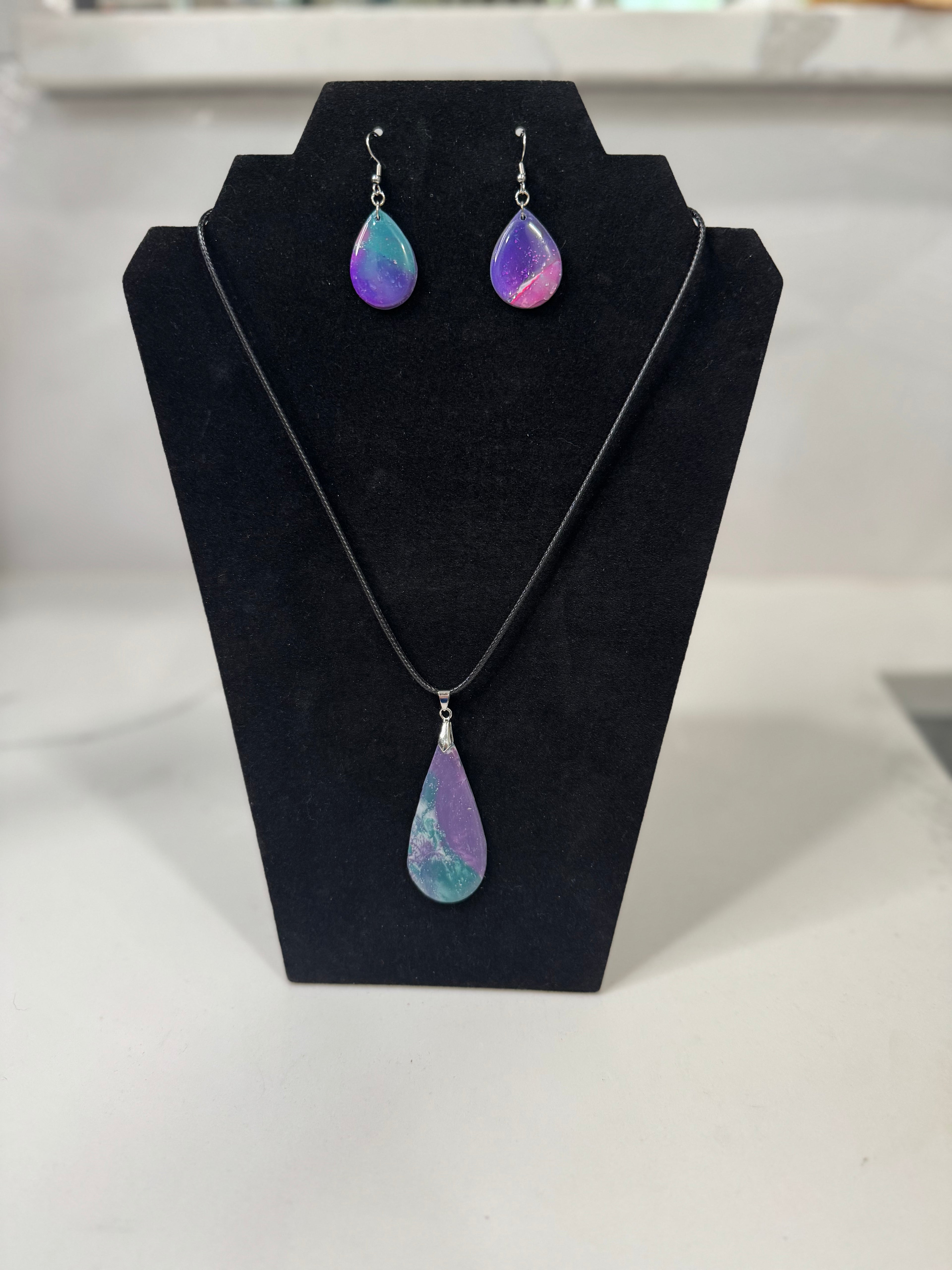 Earring & necklace set #10