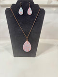 Earring & necklace set #03