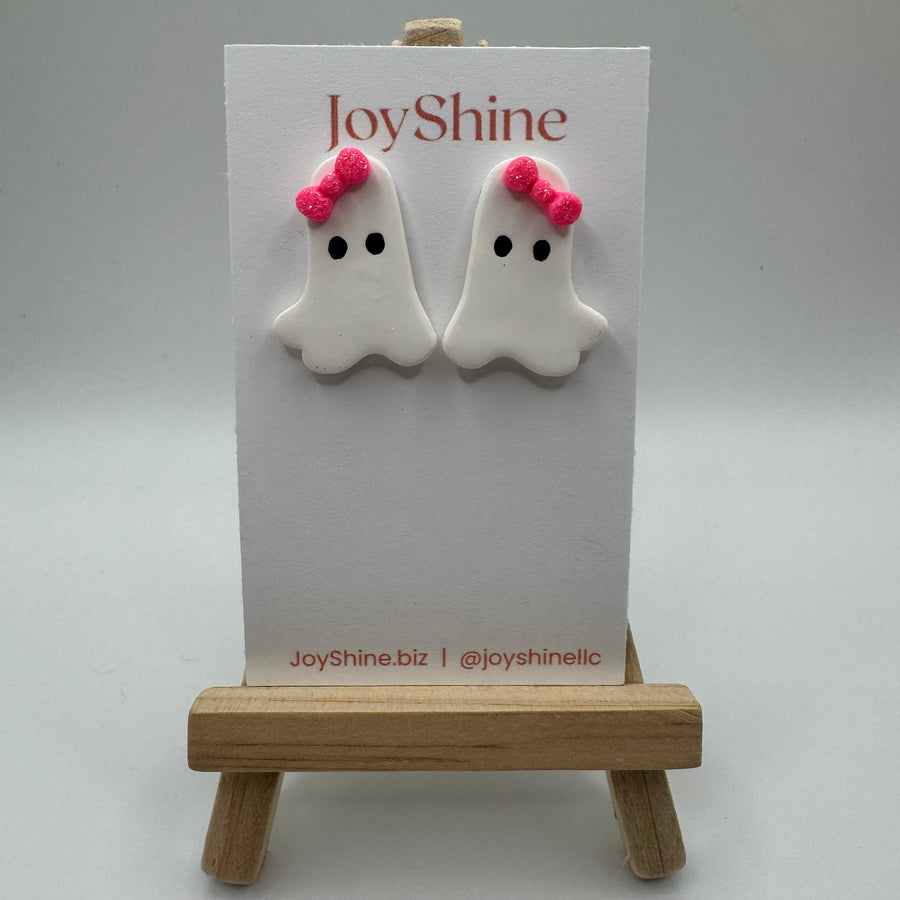 Boo-tique Babe Earrings styled on a model