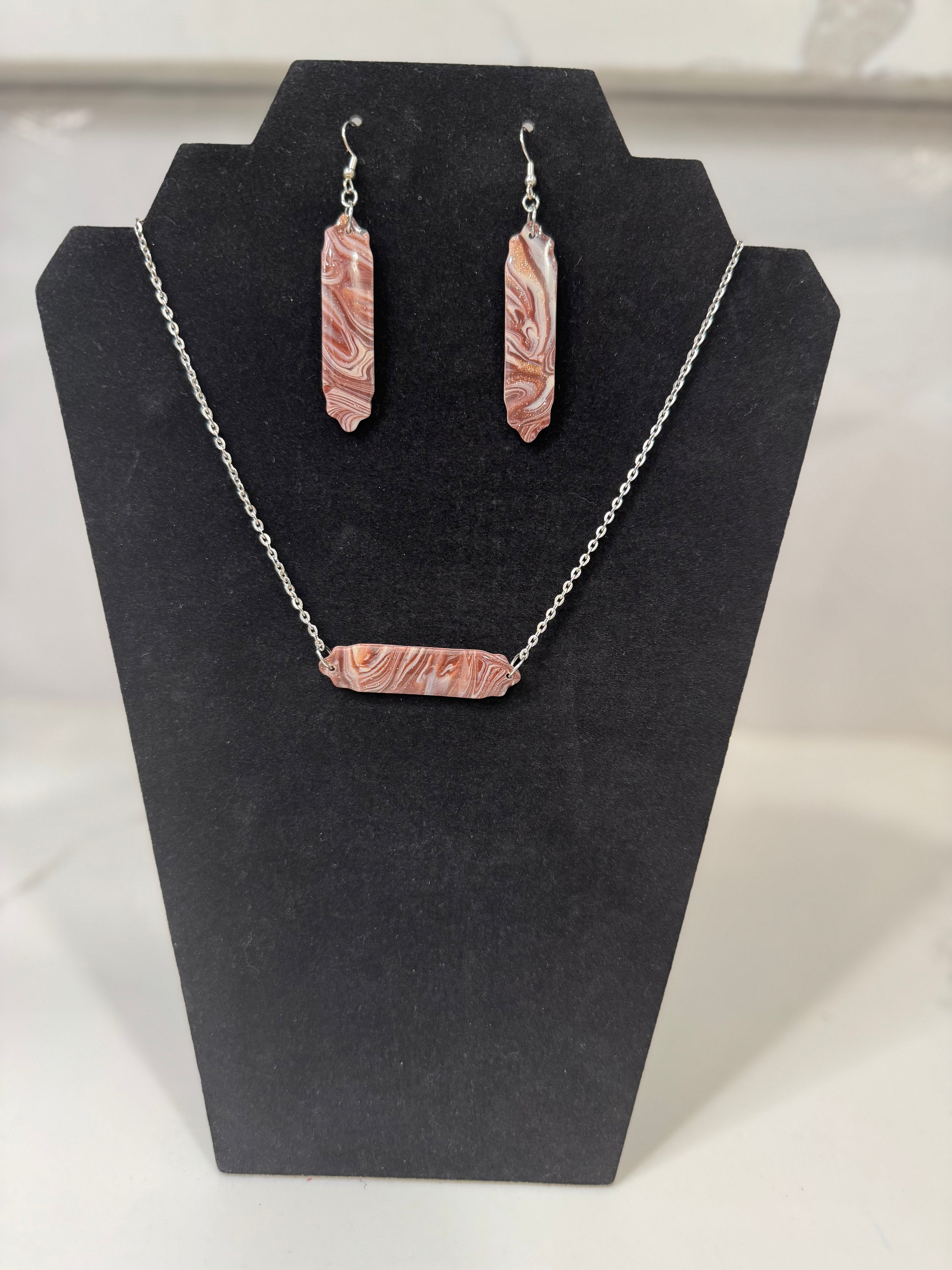 Earring & necklace set #13