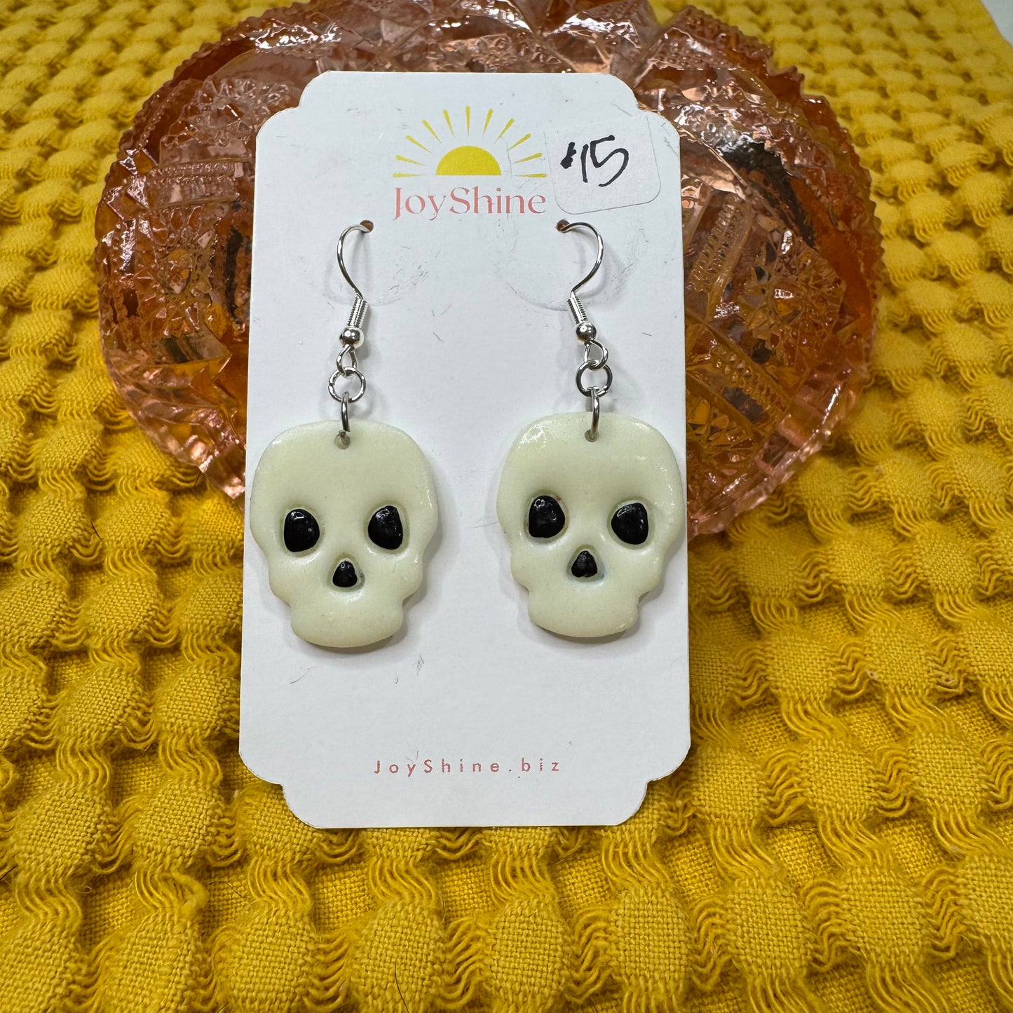 Pendientes de calavera Phantom Glow