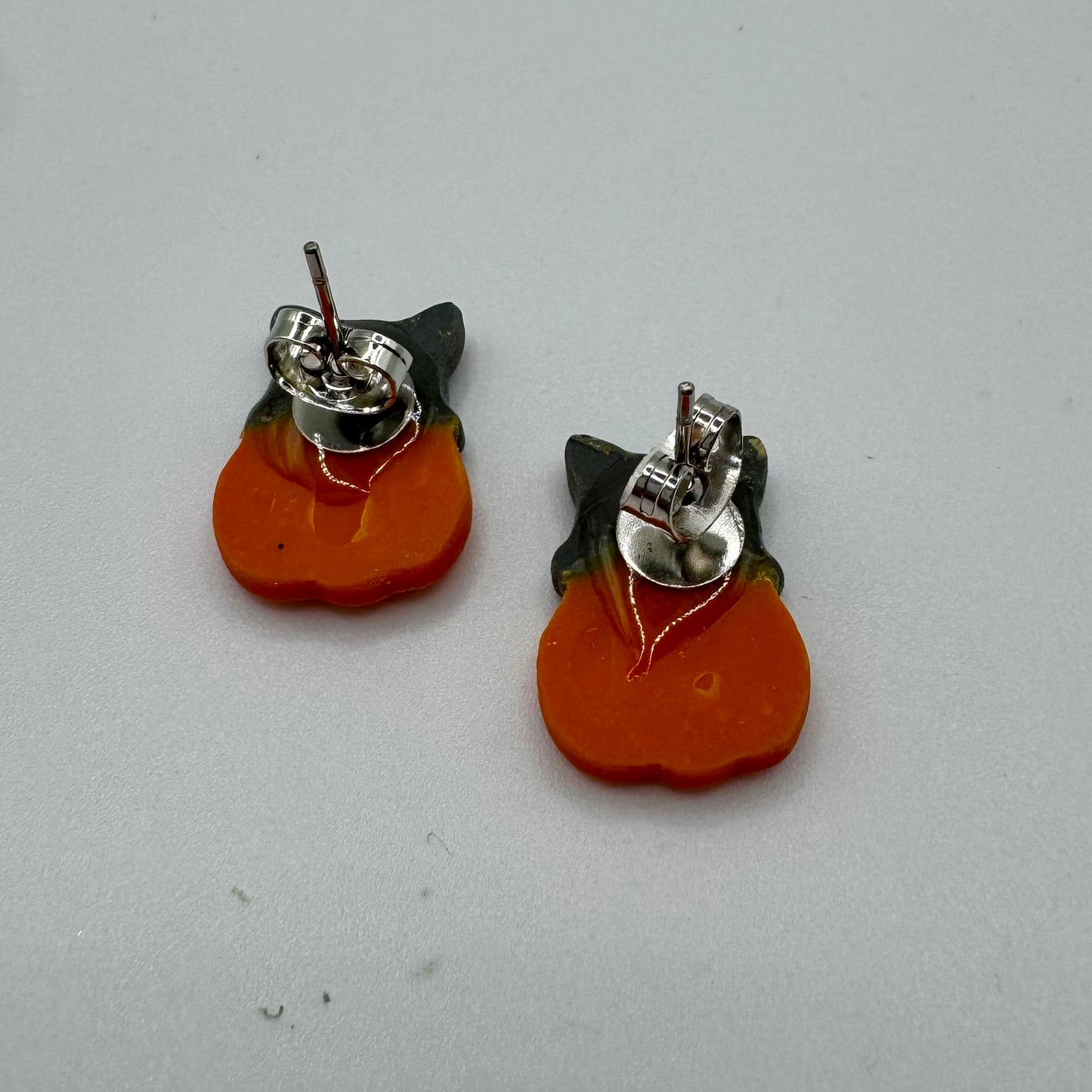 Cat & Dog Earrings – Handmade Apple & Pumpkin Fall Jewelry