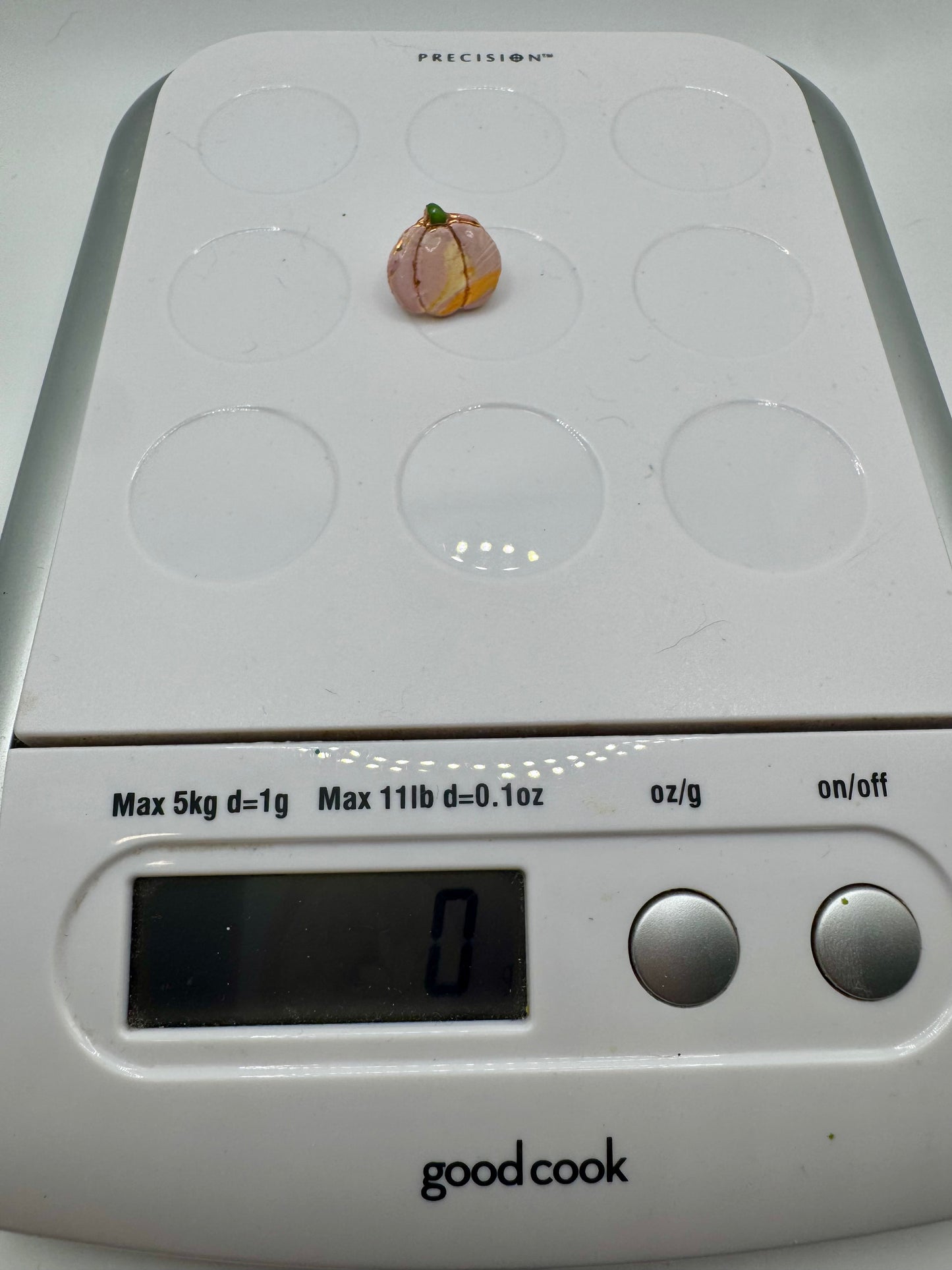Pumpkin Stud Earrings | Handmade Polymer Clay Fall Jewelry