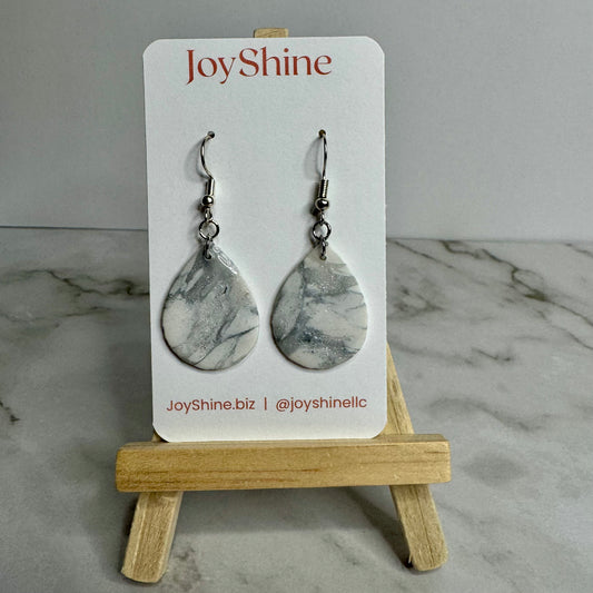 Moonwash Earrings | Handmade Polymer Clay Jewelry | JoyShine