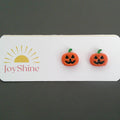 Sunny Smiles Jack-o’-Lantern Studs