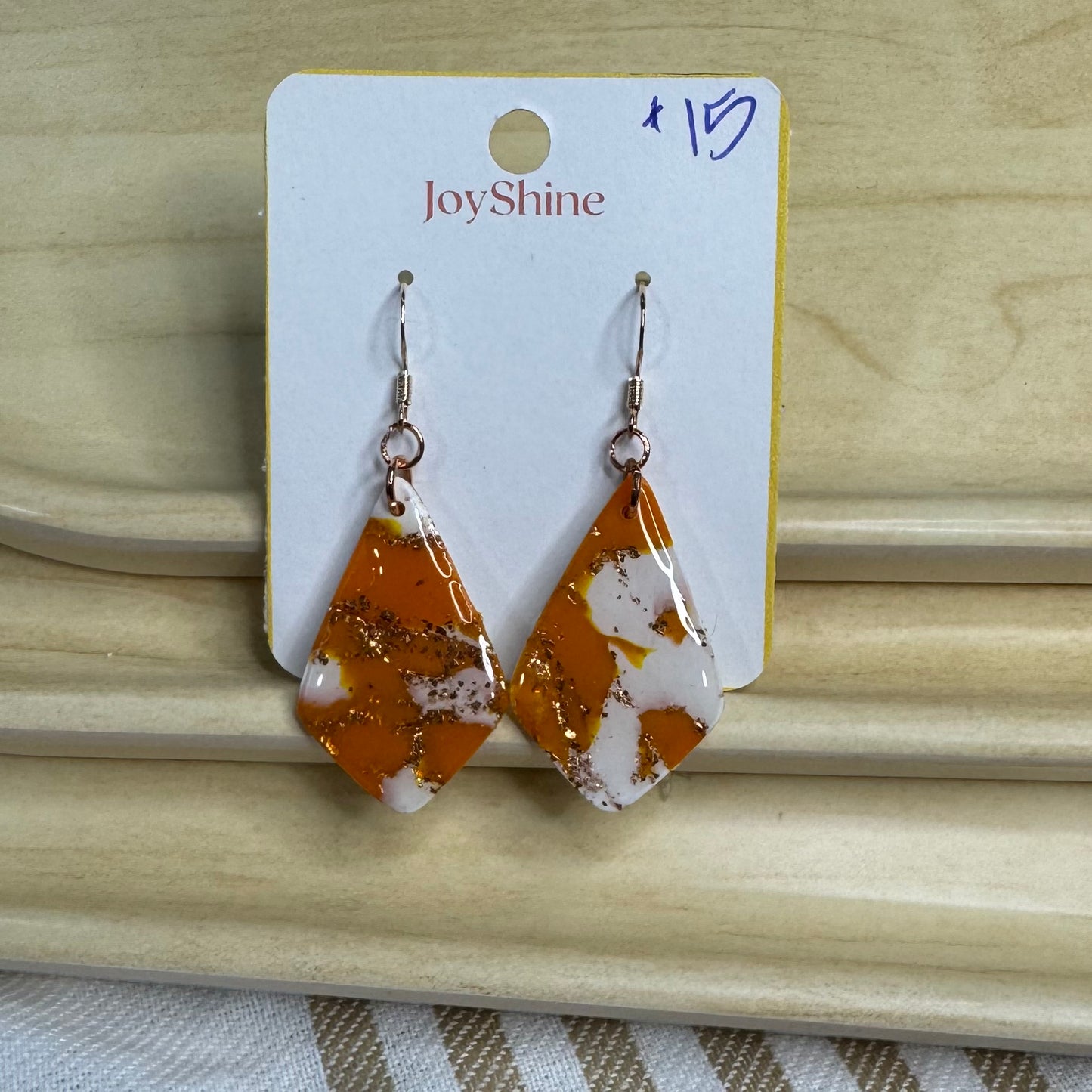 Burnt Orange Pride Earrings