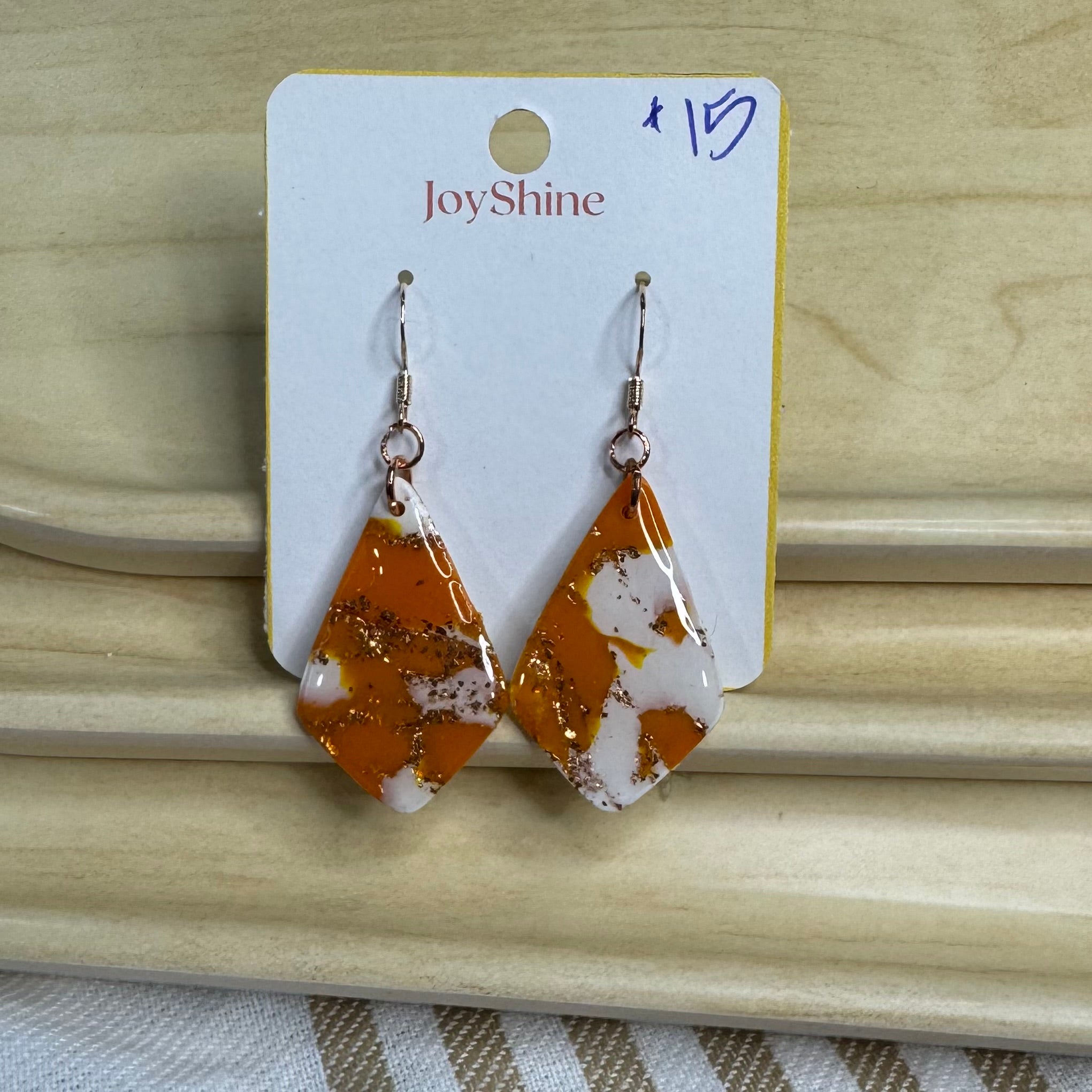Burnt Orange Pride Earrings