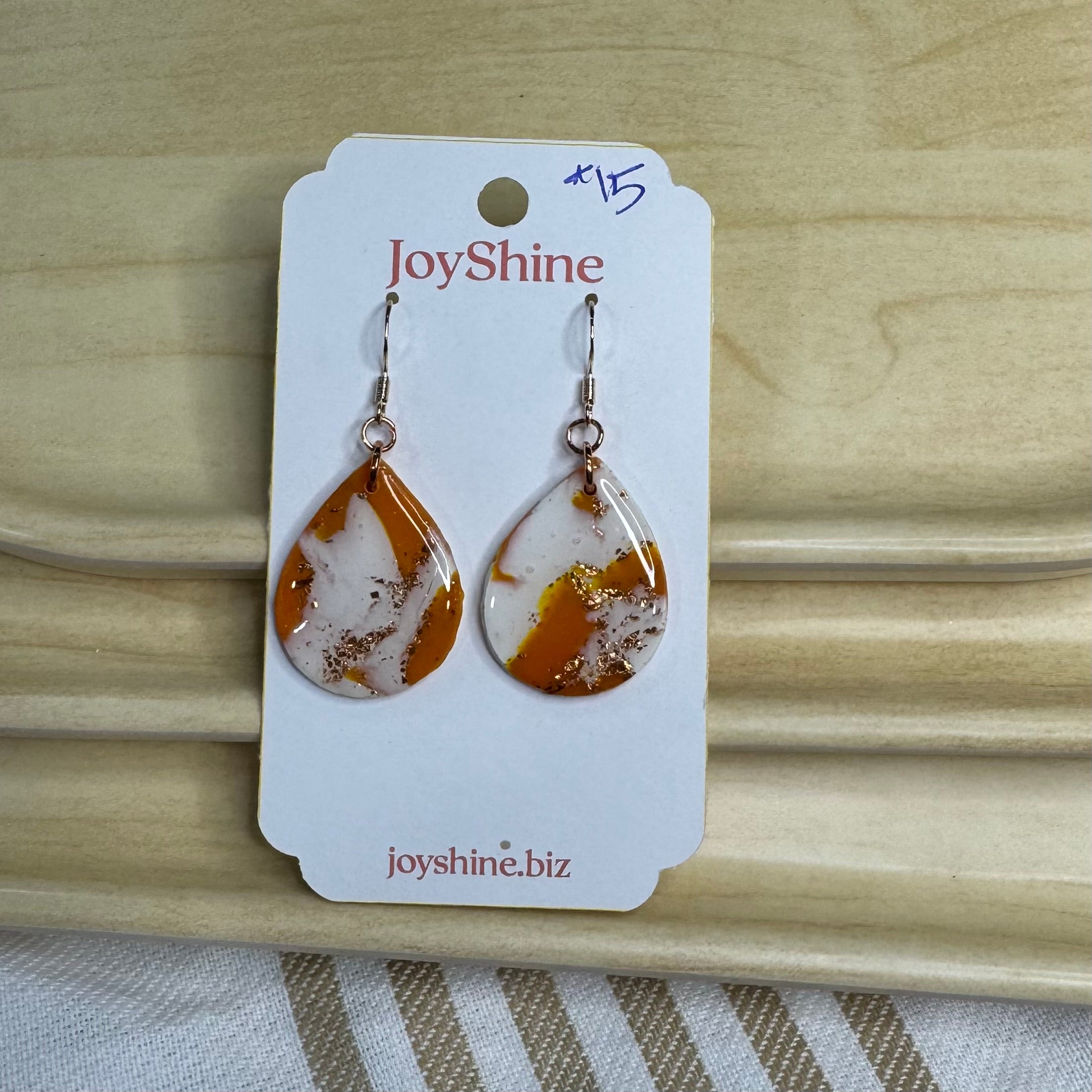 Burnt Orange Pride Earrings