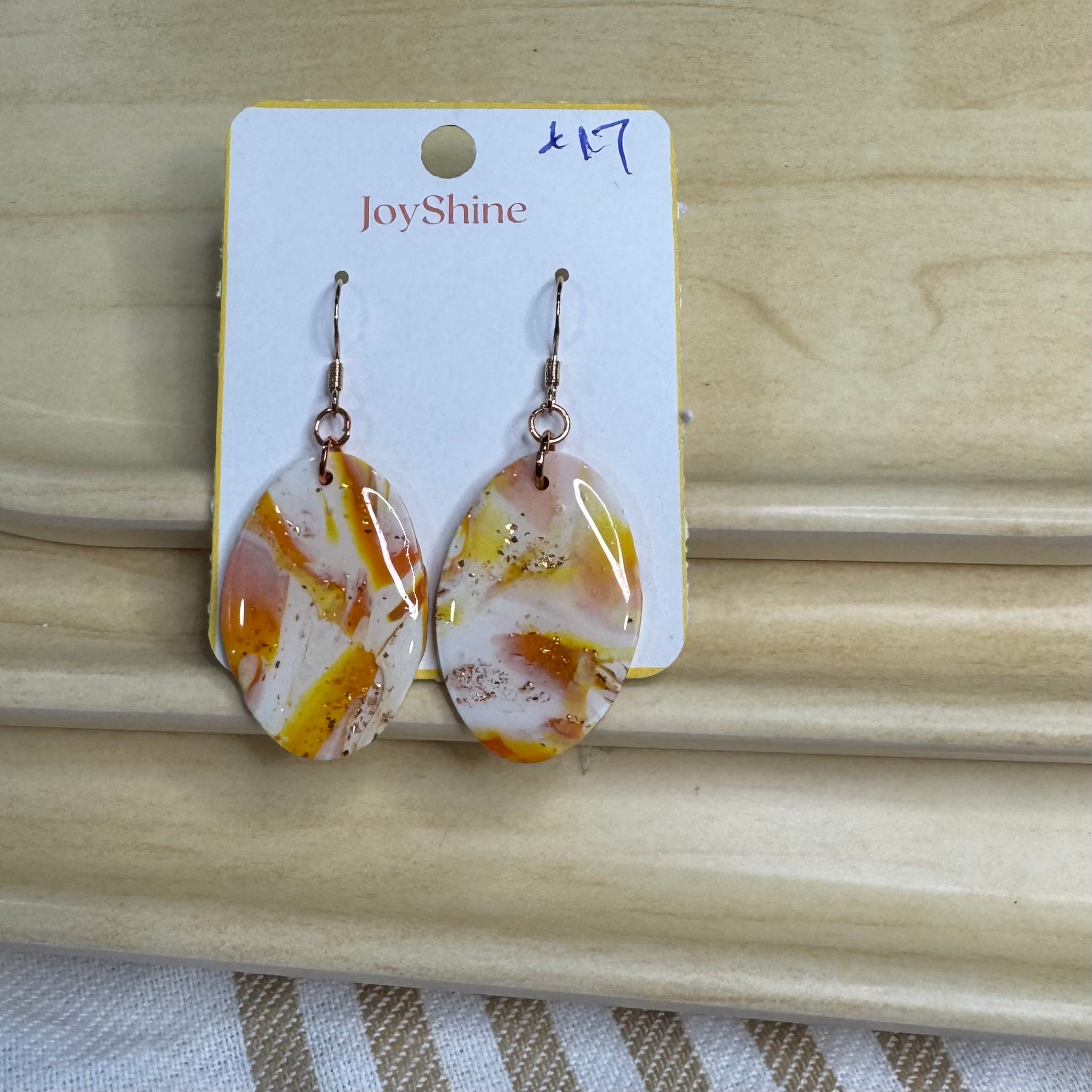 Burnt Orange Pride Earrings
