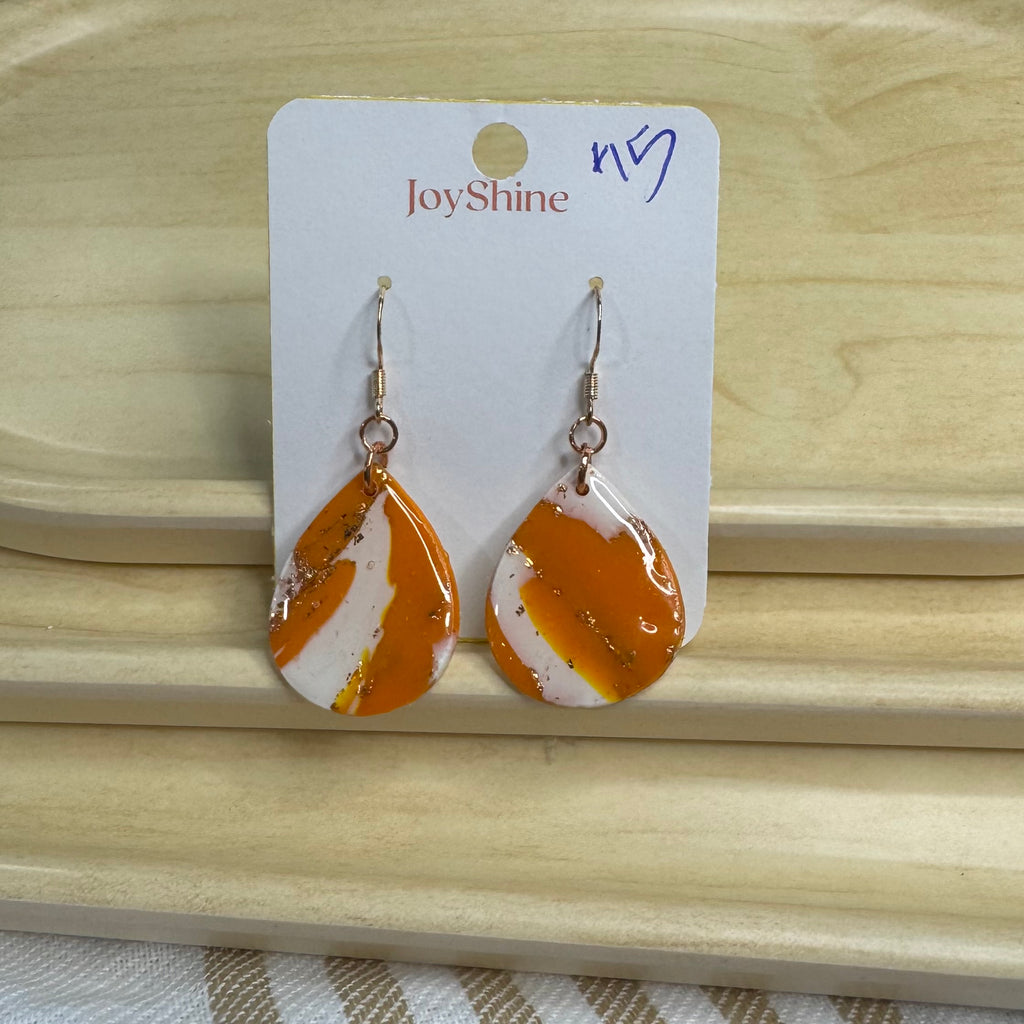 Burnt Orange Pride Earrings