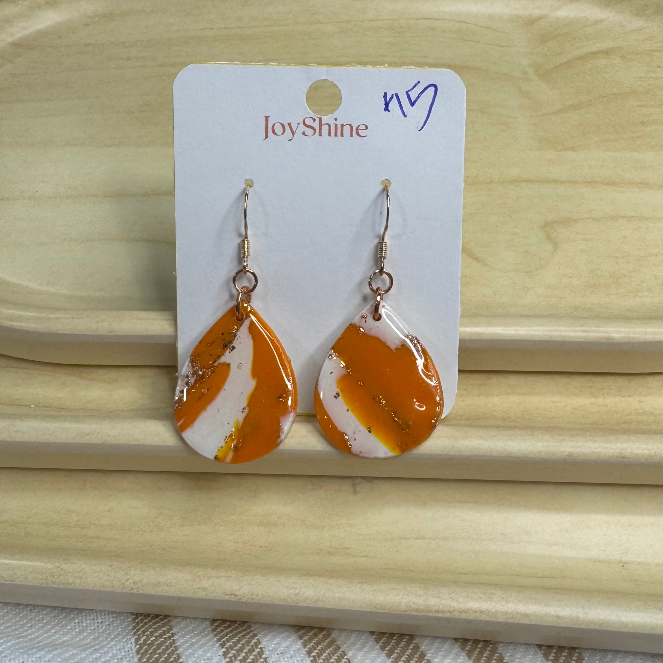 Burnt Orange Pride Earrings
