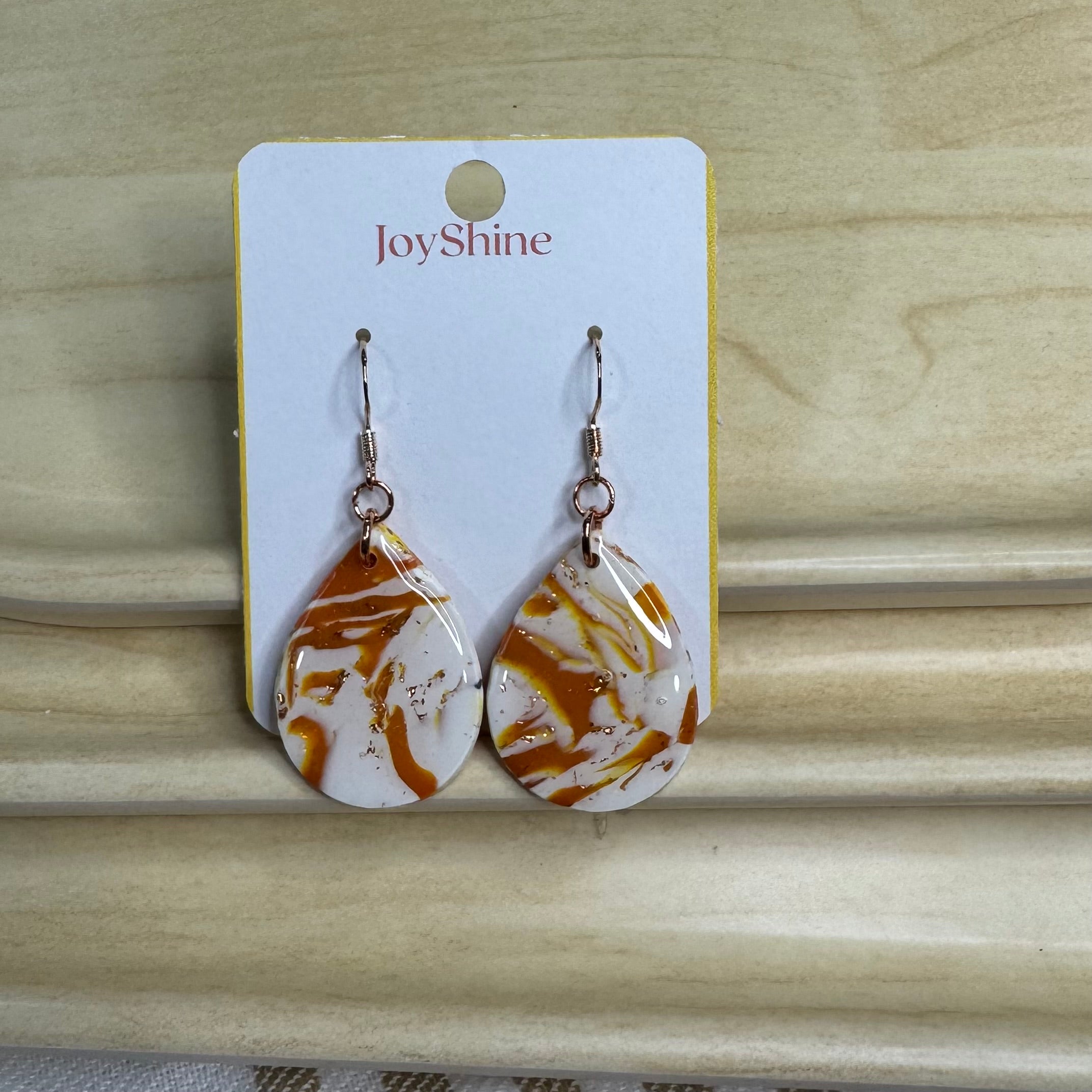 Burnt Orange Pride Earrings