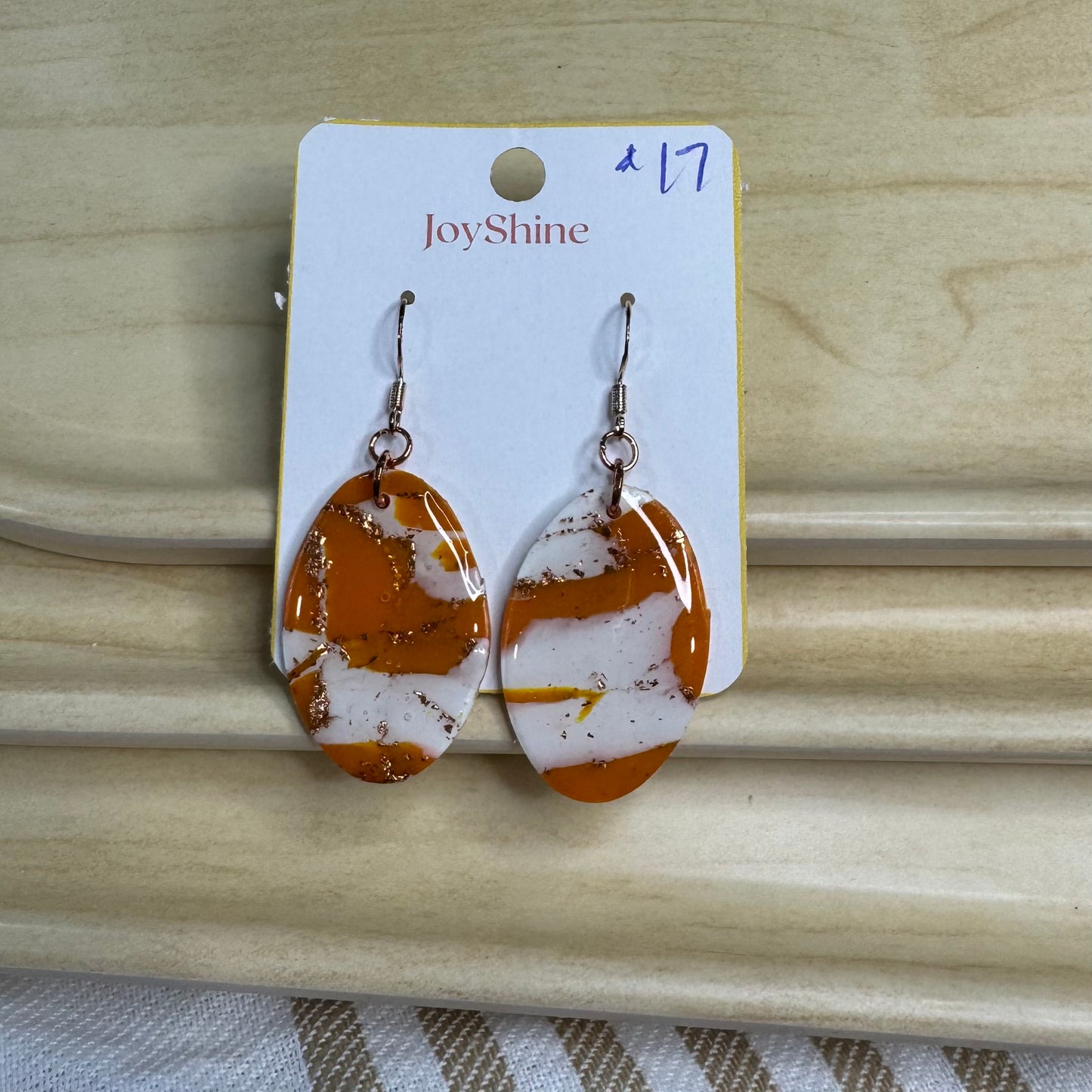 Burnt Orange Pride Earrings