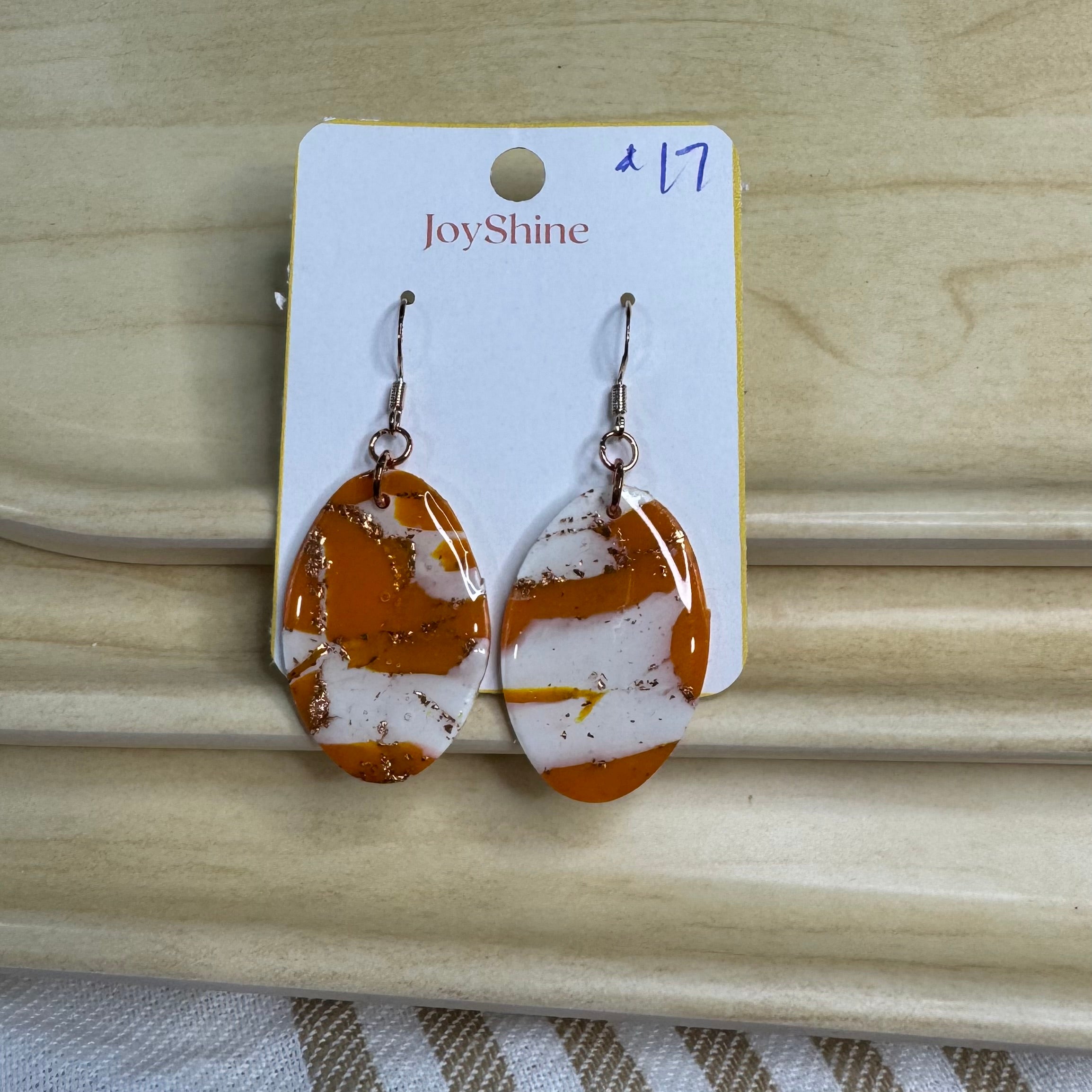 Burnt Orange Pride Earrings