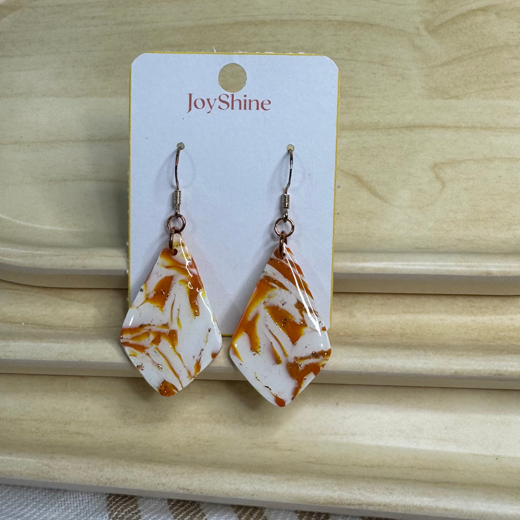 Burnt Orange Pride Earrings