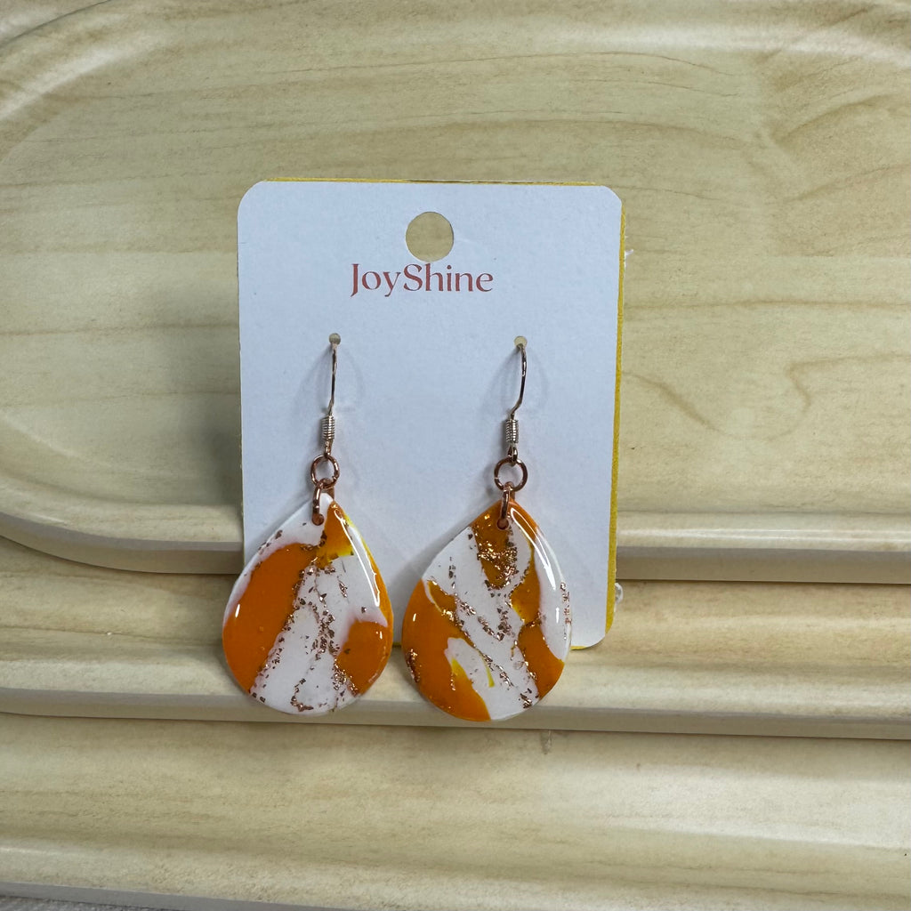 Burnt Orange Pride Earrings